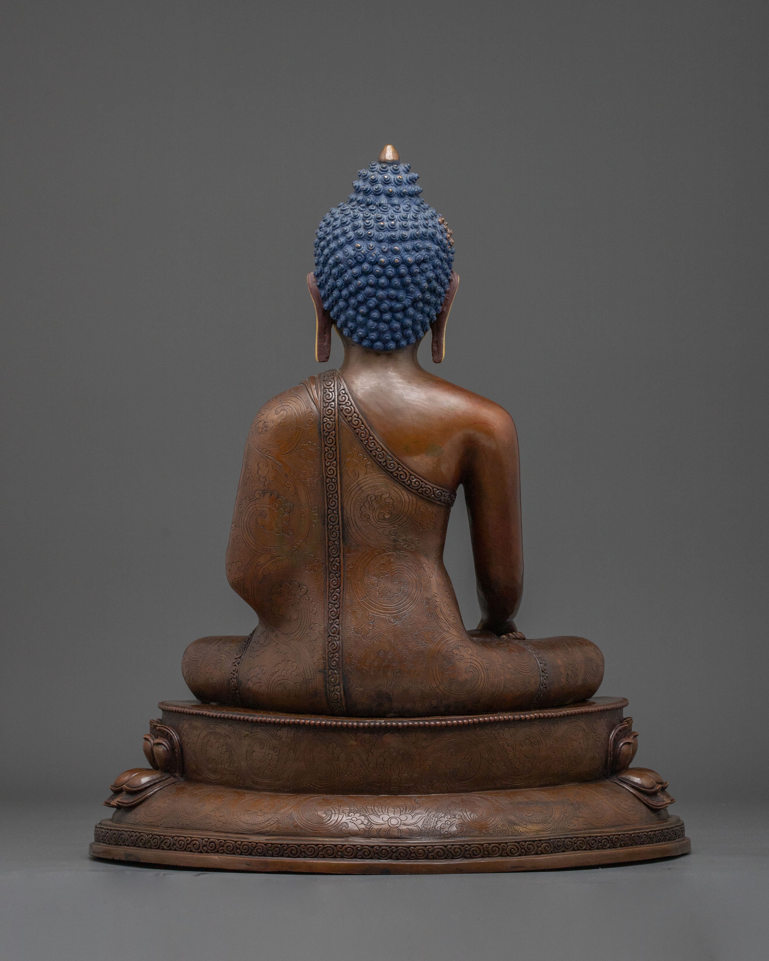 Authentic Tibetan Shakyamuni Buddha Statue | Home Decor