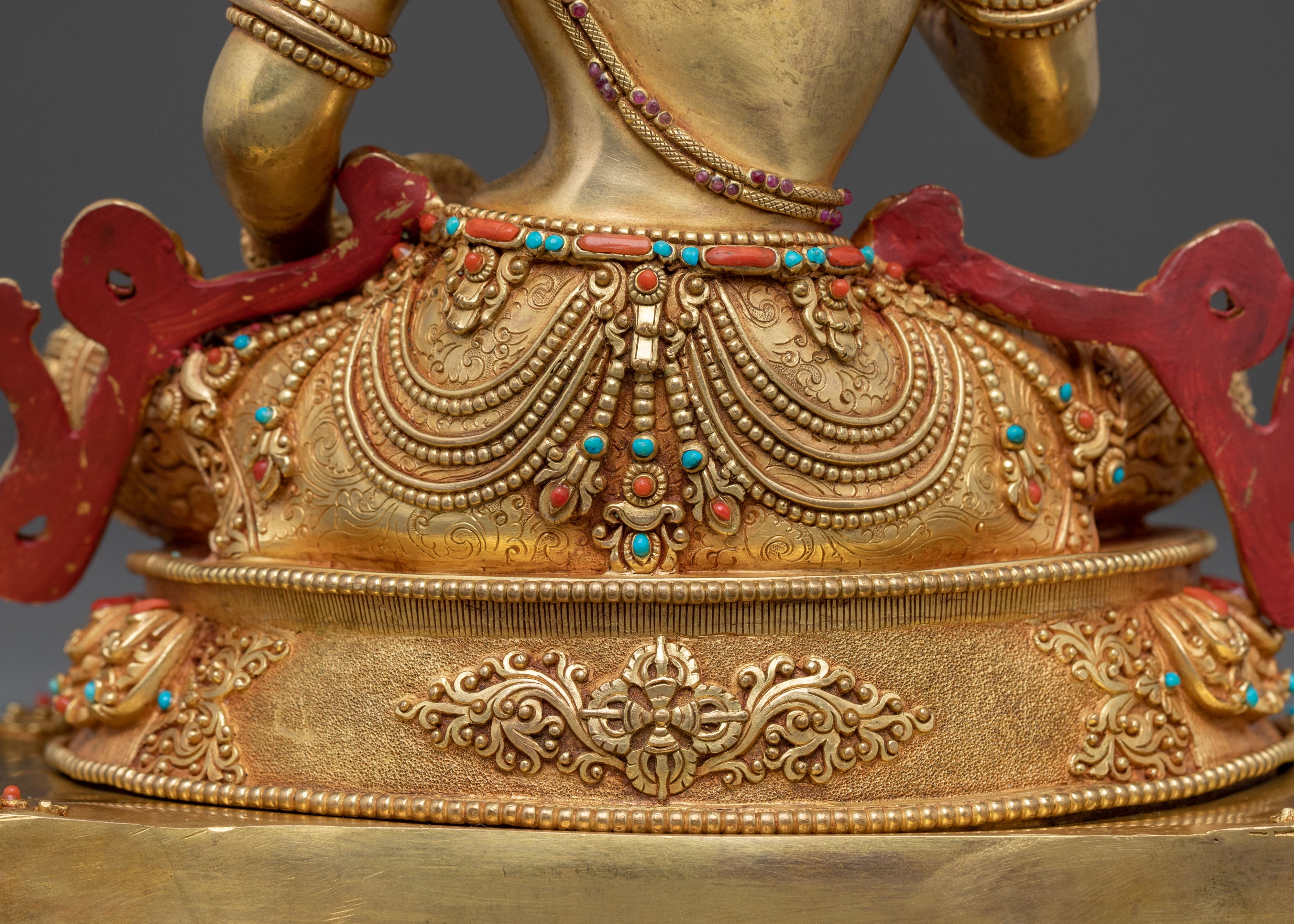 Vajrasattva Handcrafted Sculpture | Buddhist Purification Deity