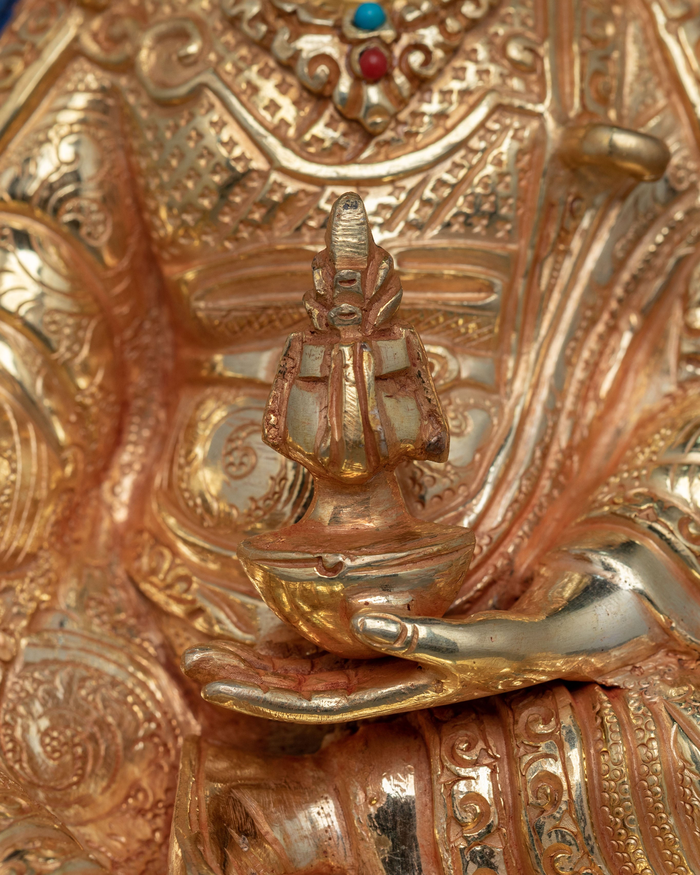 Guru Rinpoche Sculpture | Altar Home Decor
