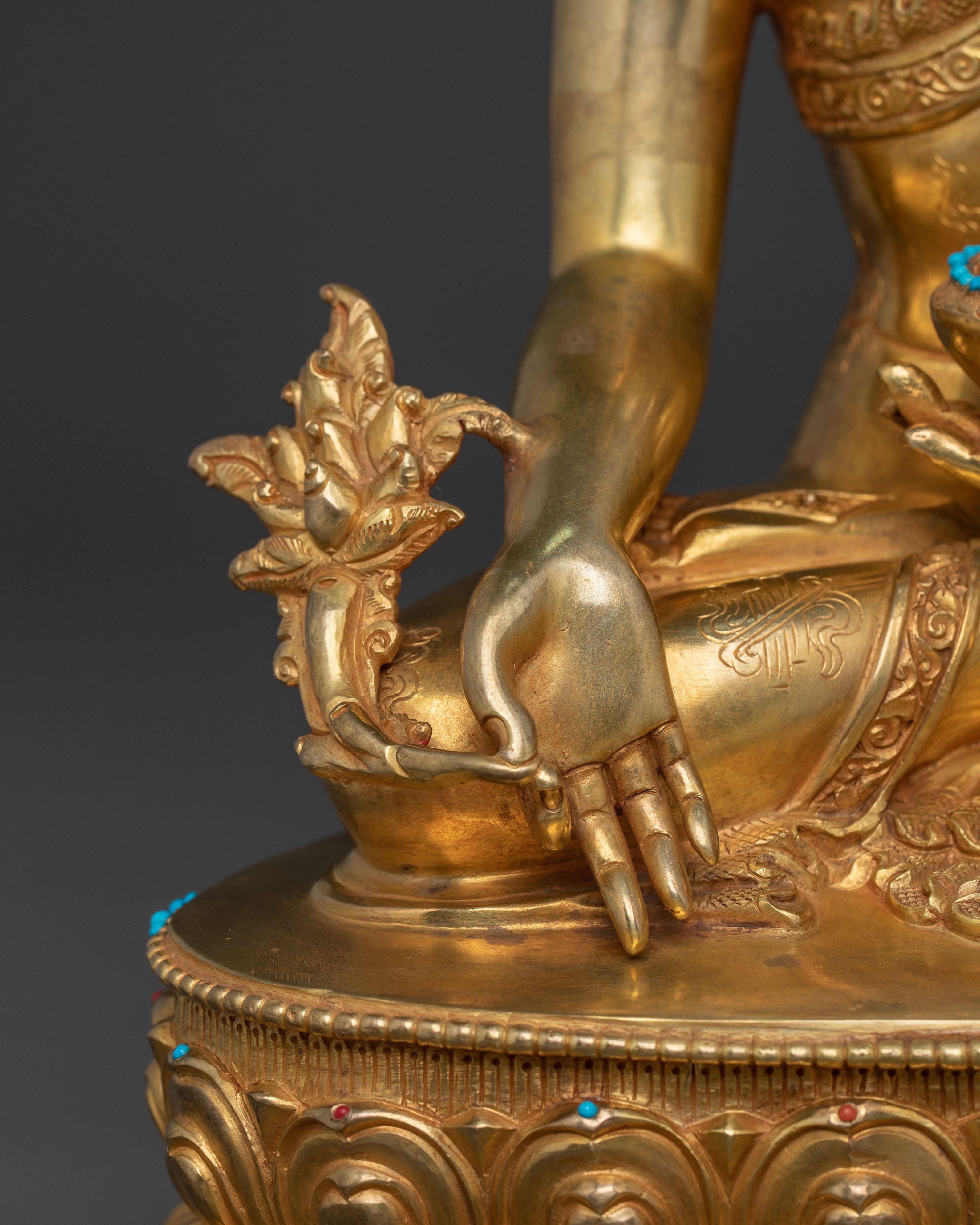 Medicine Buddha Spiritual Statue | Healing Figurine