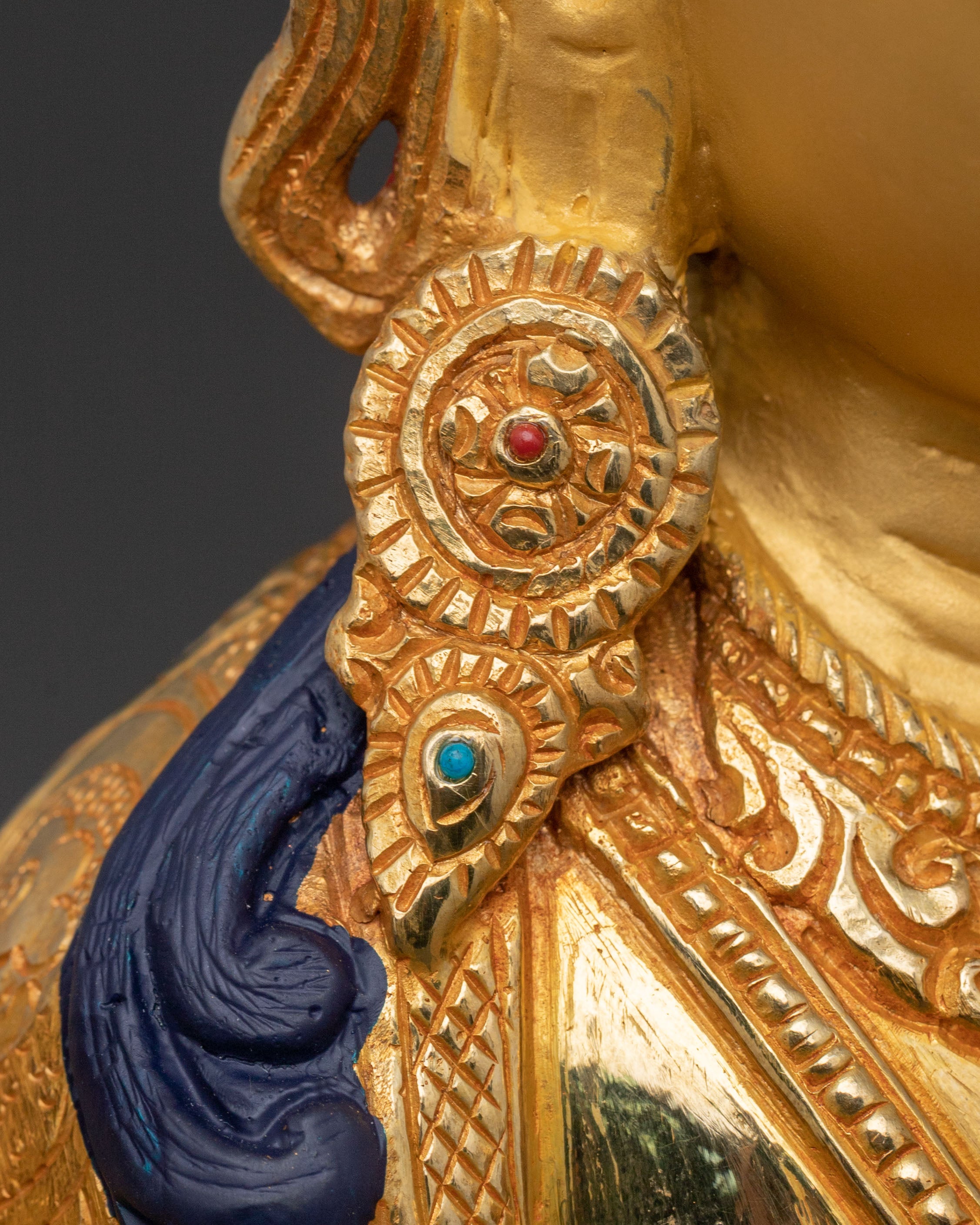 Handcrafted Blessing Statue of Chenrezig | Compassion Deity Sculpture