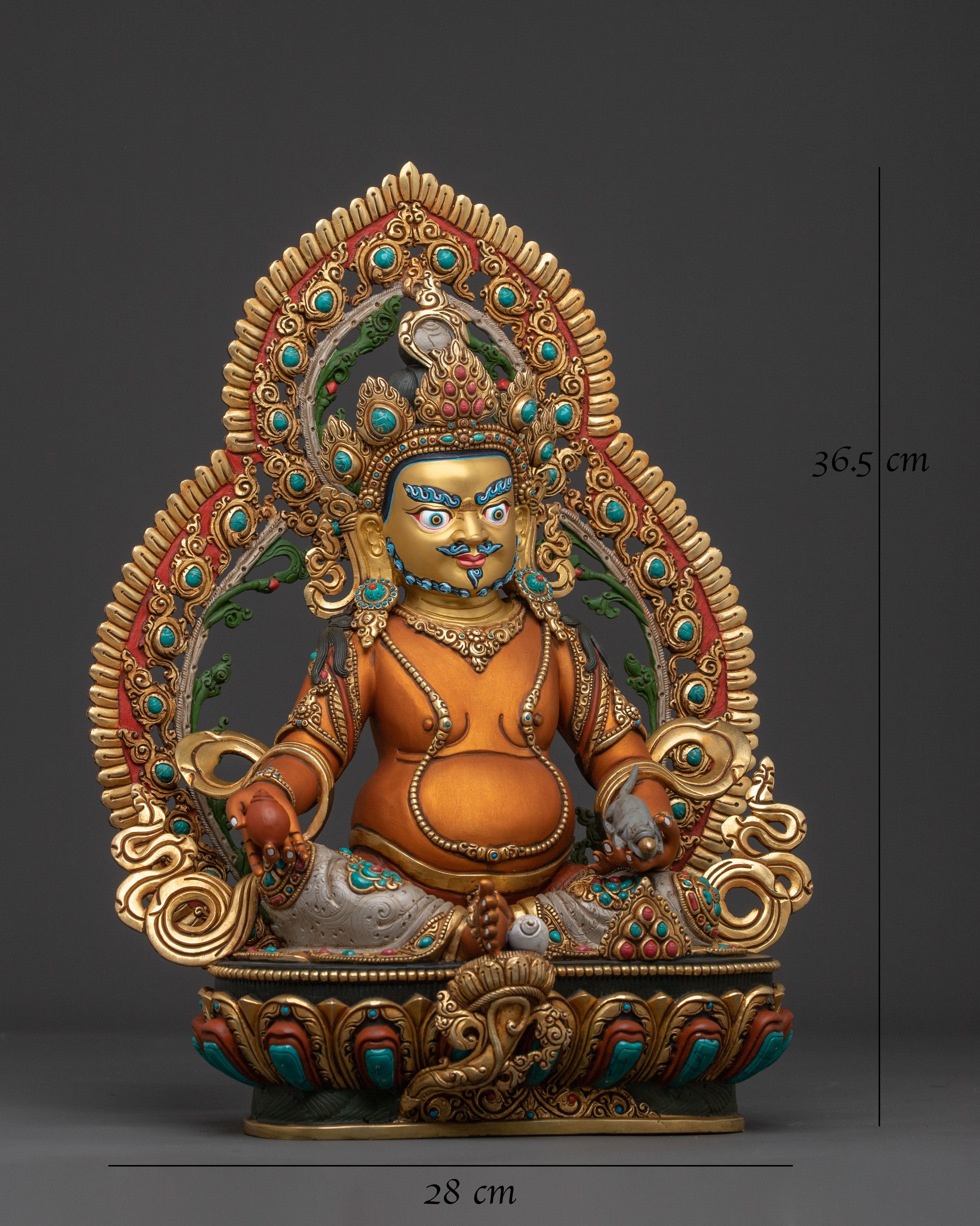 Dzambhala Prosperity Statue