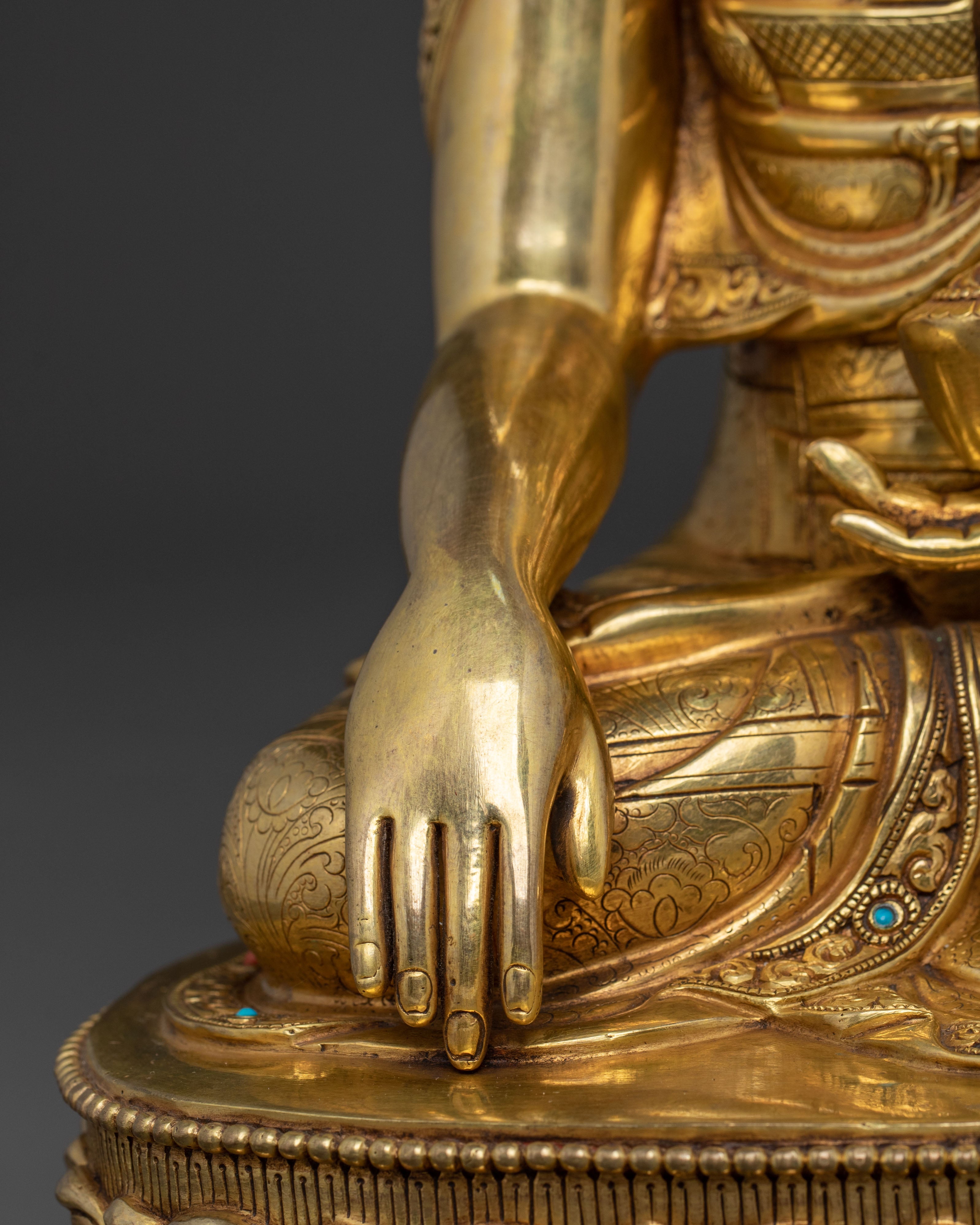 Shakyamuni Buddha Statue Awakened Master | Sacred Enlightenment Sculpture