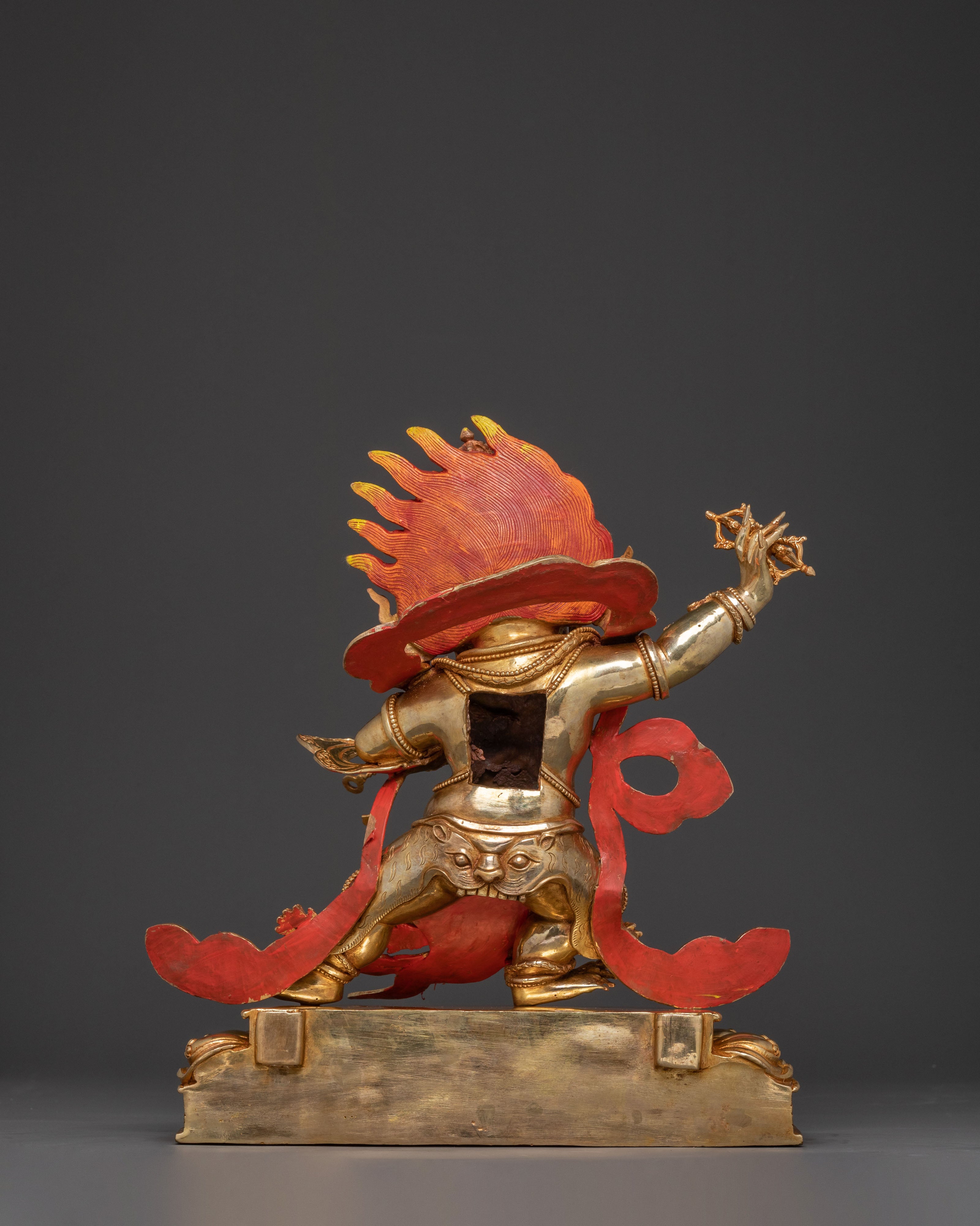 Vajrapani Wrathful Blessing Statue