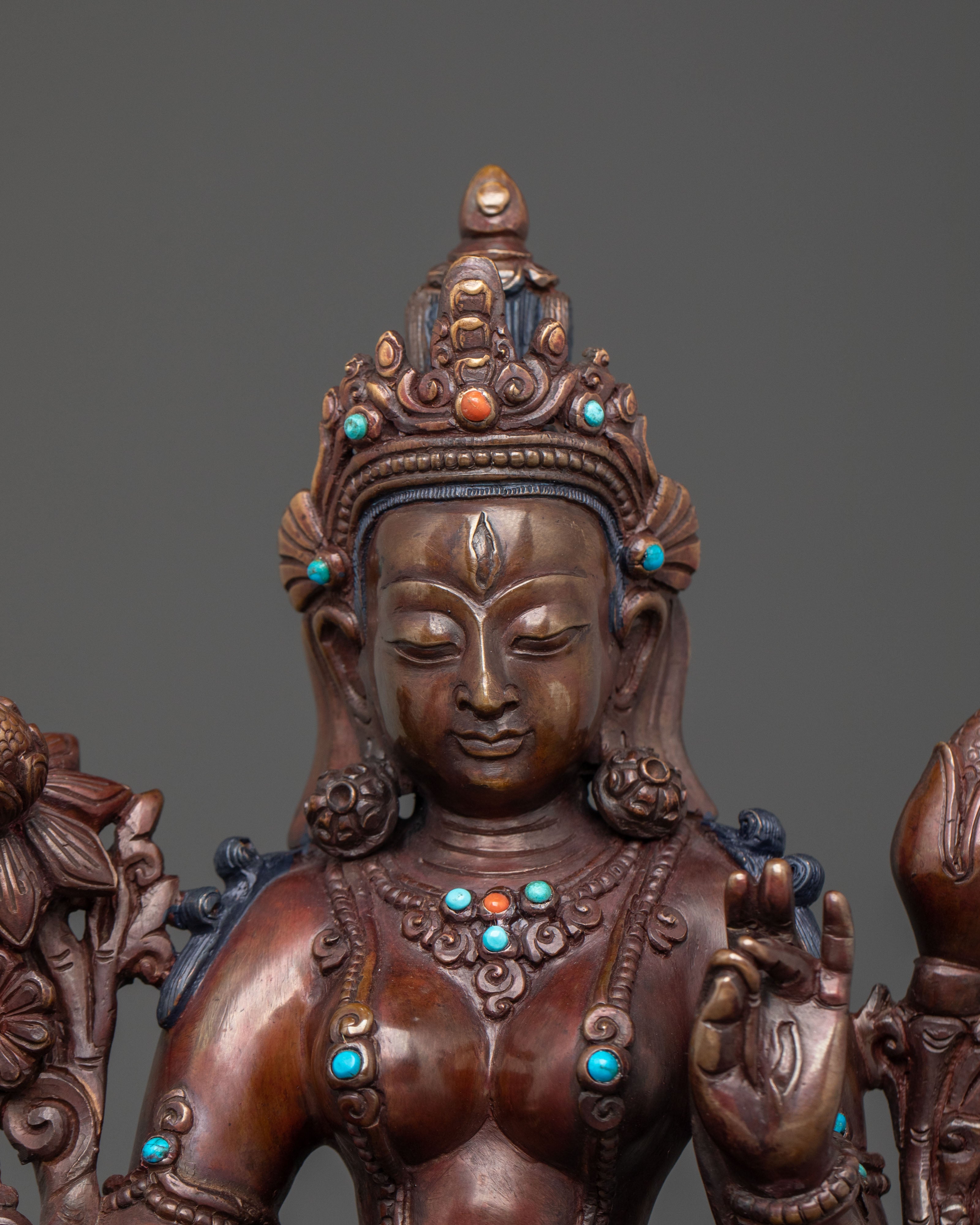 White Tara Spiritual Statue | Symbol of Purity