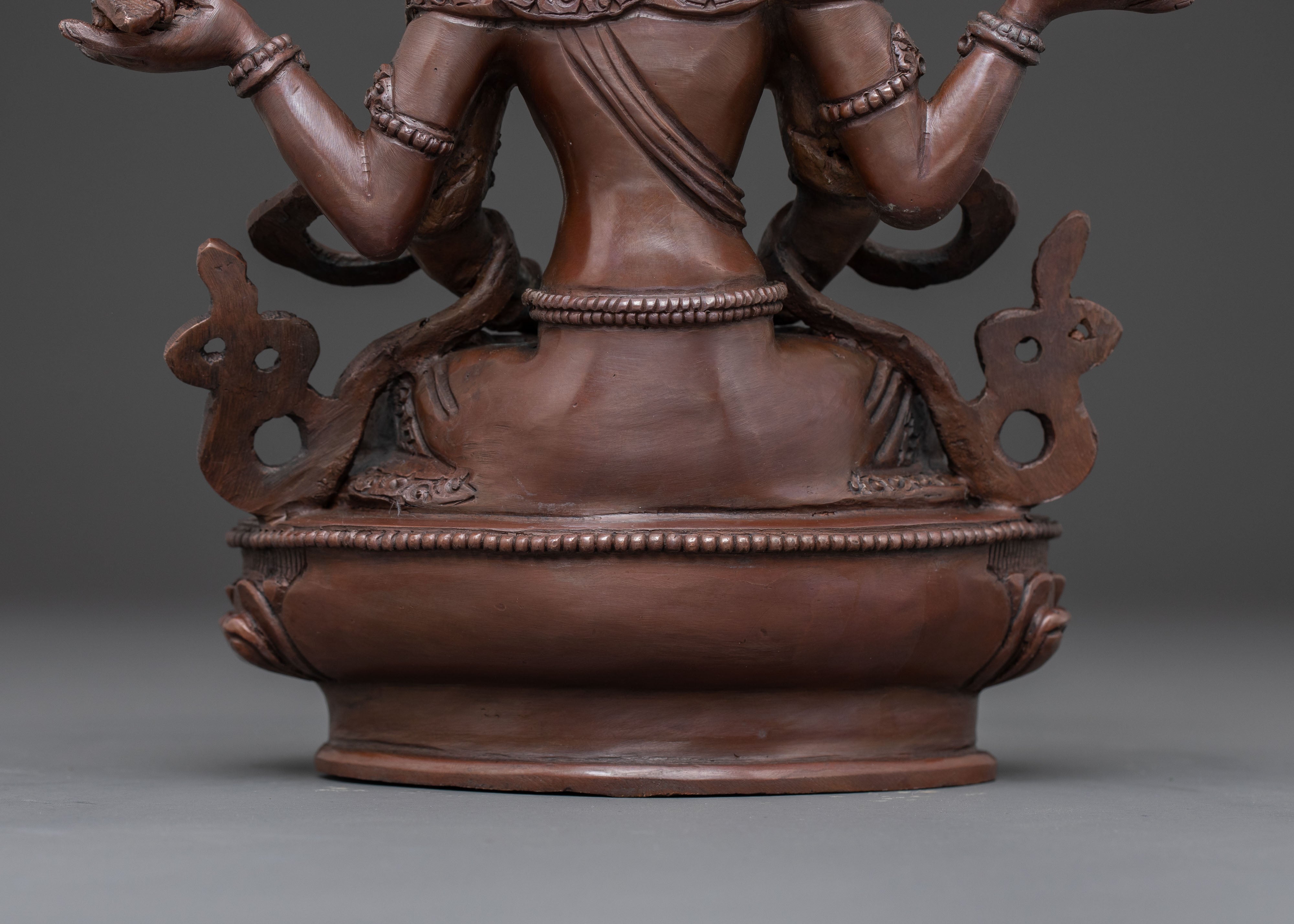 Handmade Prajnaparamita Oxidized Statue | Embodiment of Transcendental Wisdom