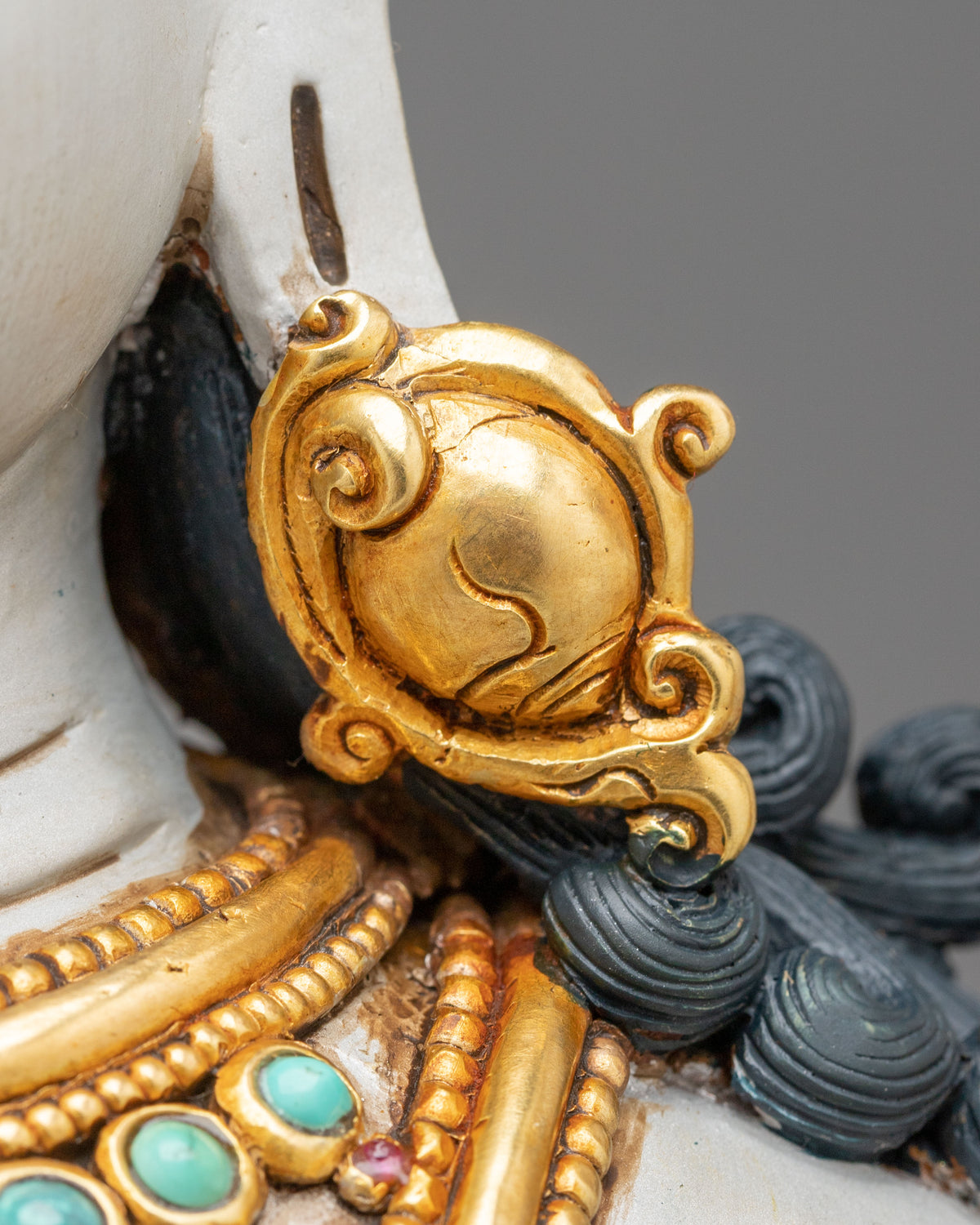 Lokeshwor Copper Sculpture | Tibetan Buddhist Figurine