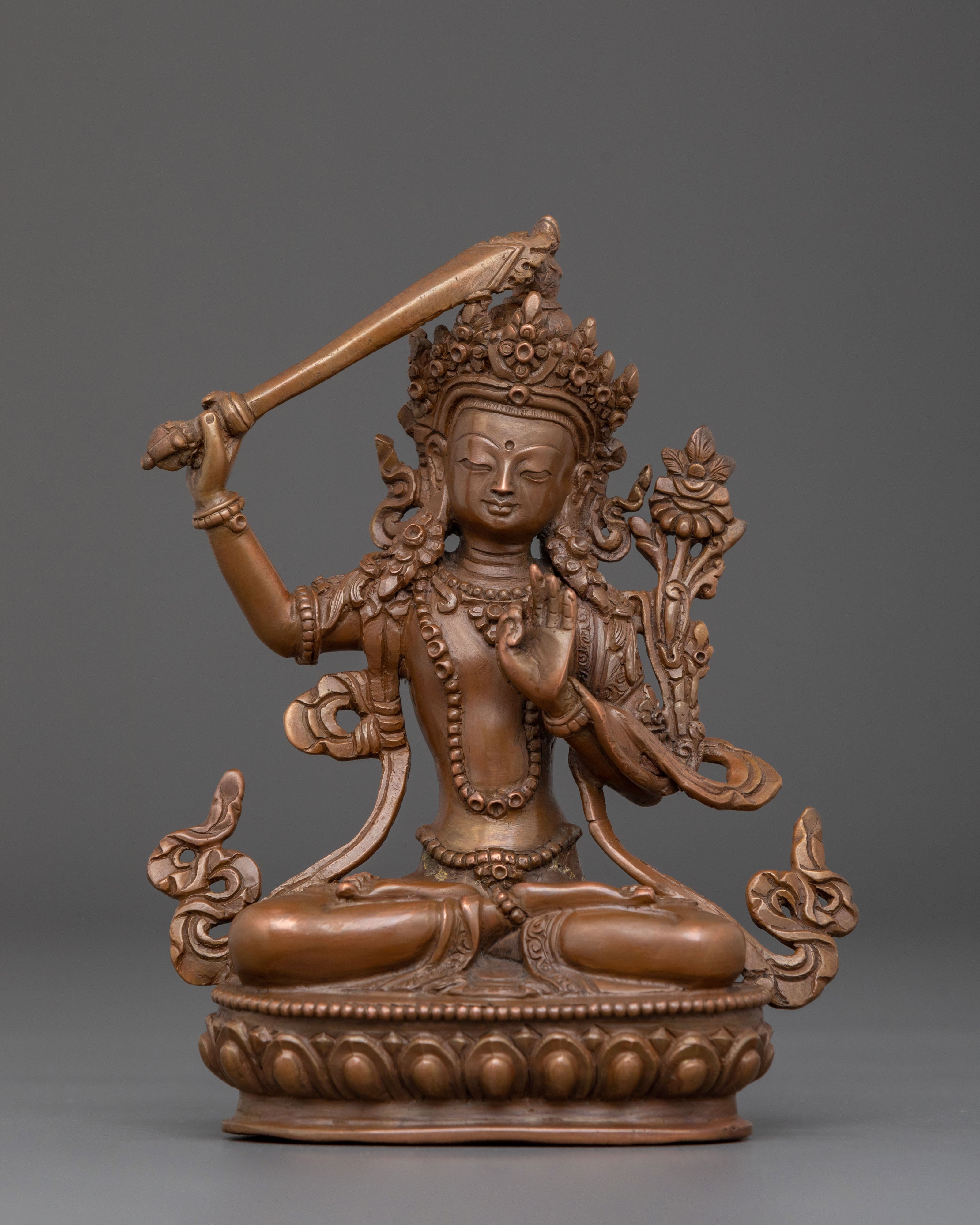 Manjushri Statue | Embodiment of Wisdom