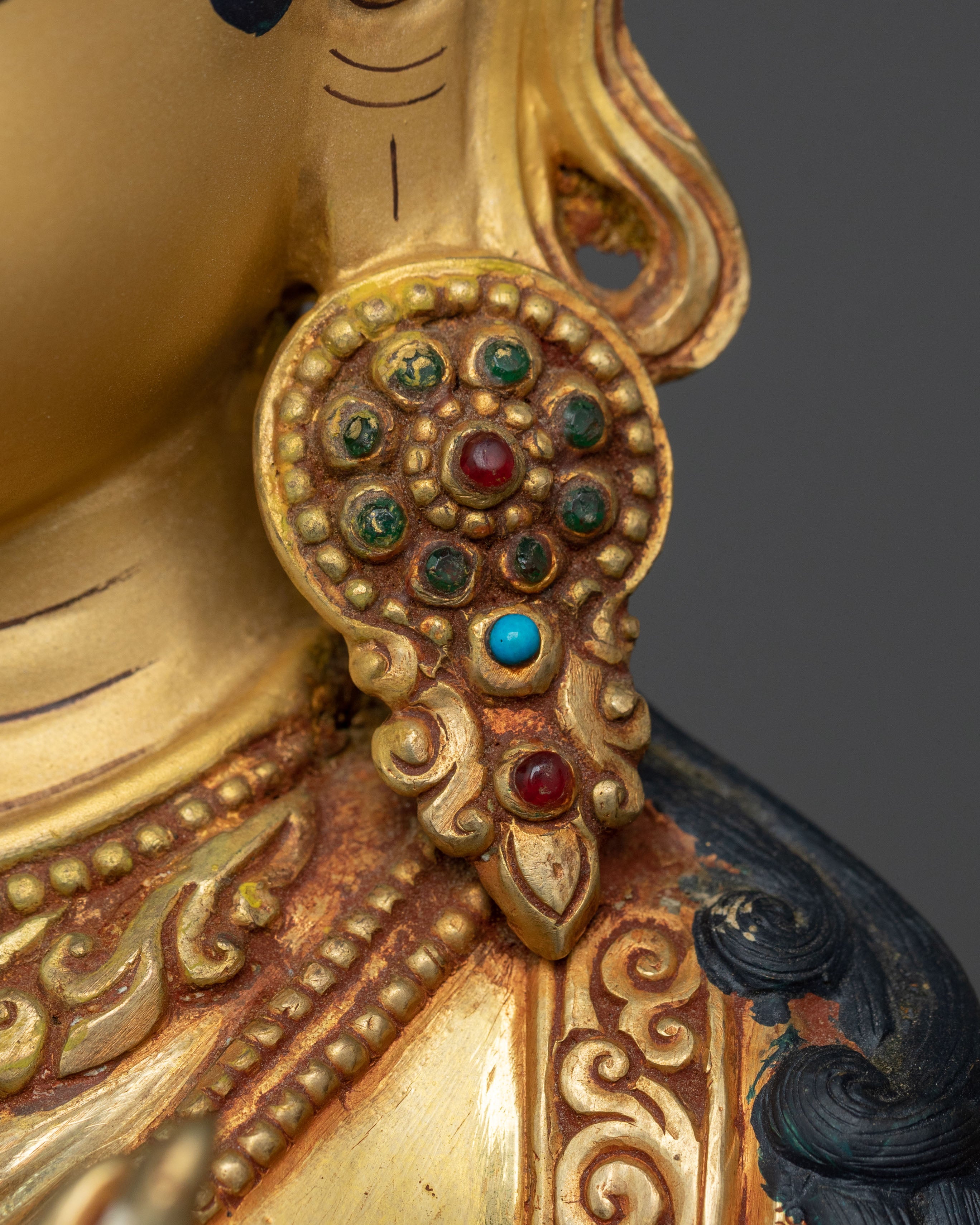 Hand-Carved White Tara Statue | Altar Home Decor