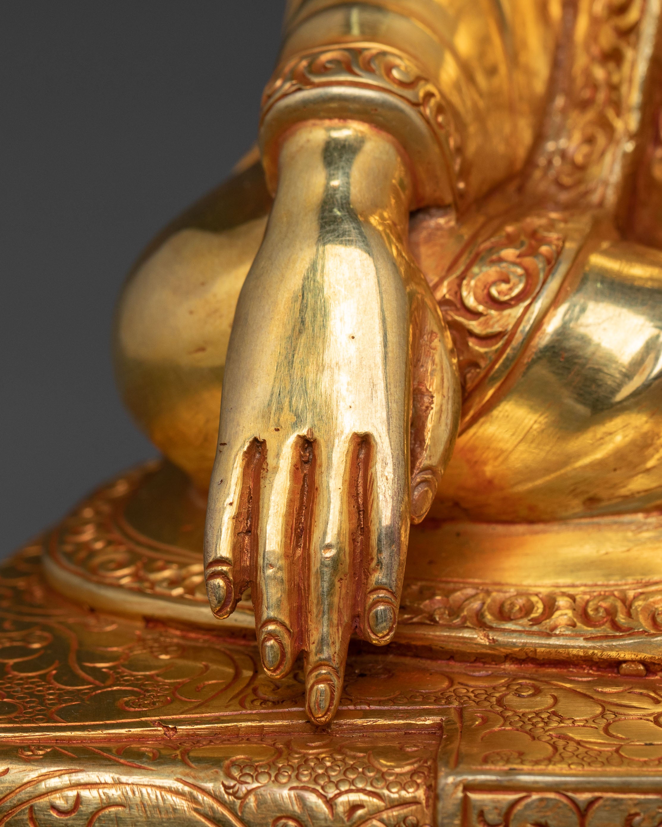 Handcrafted Kagyu Master Statue Set | Divine Figures