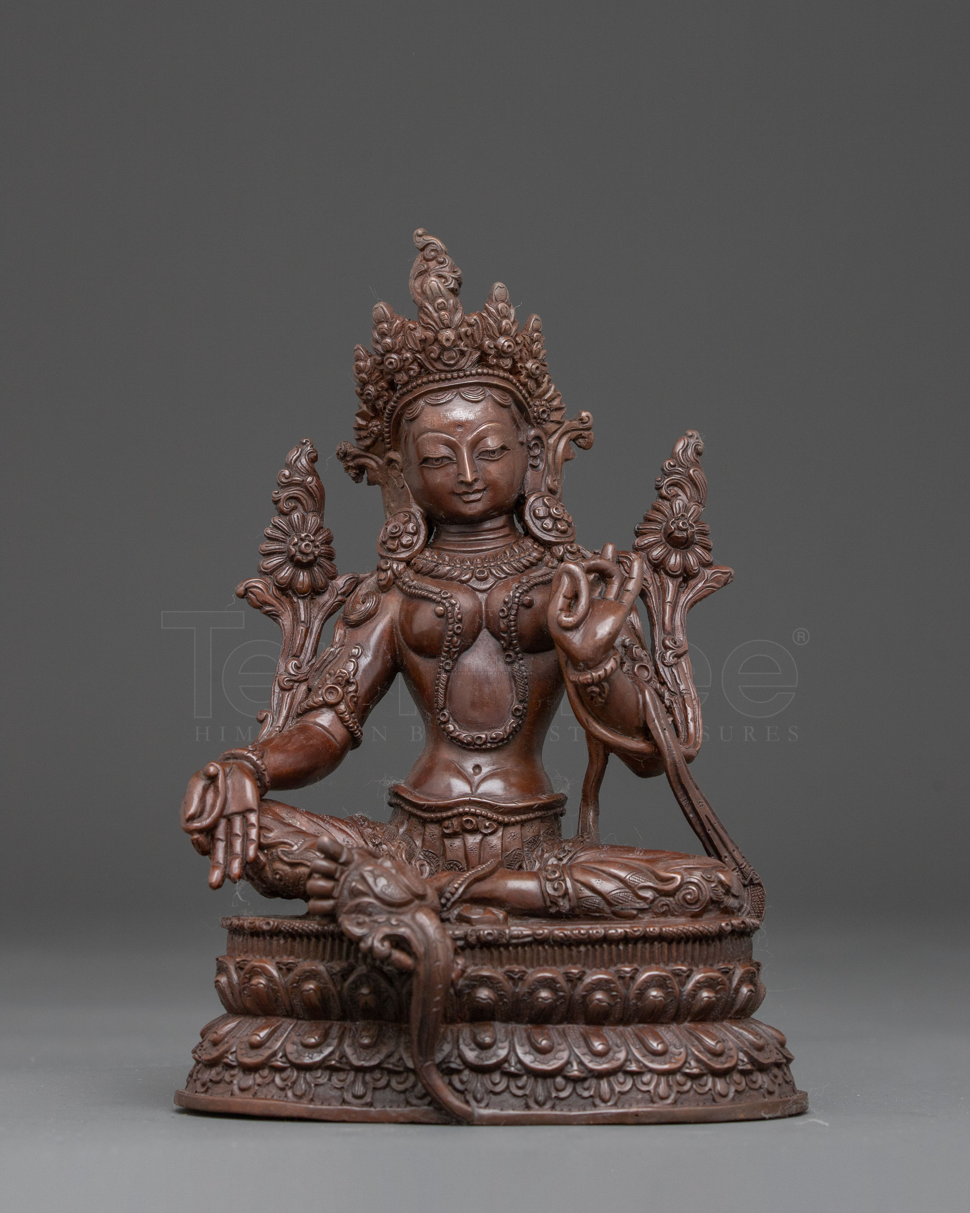 Handmade Mother Shyama Tara Sacred Statue | Buddhist Female Deity