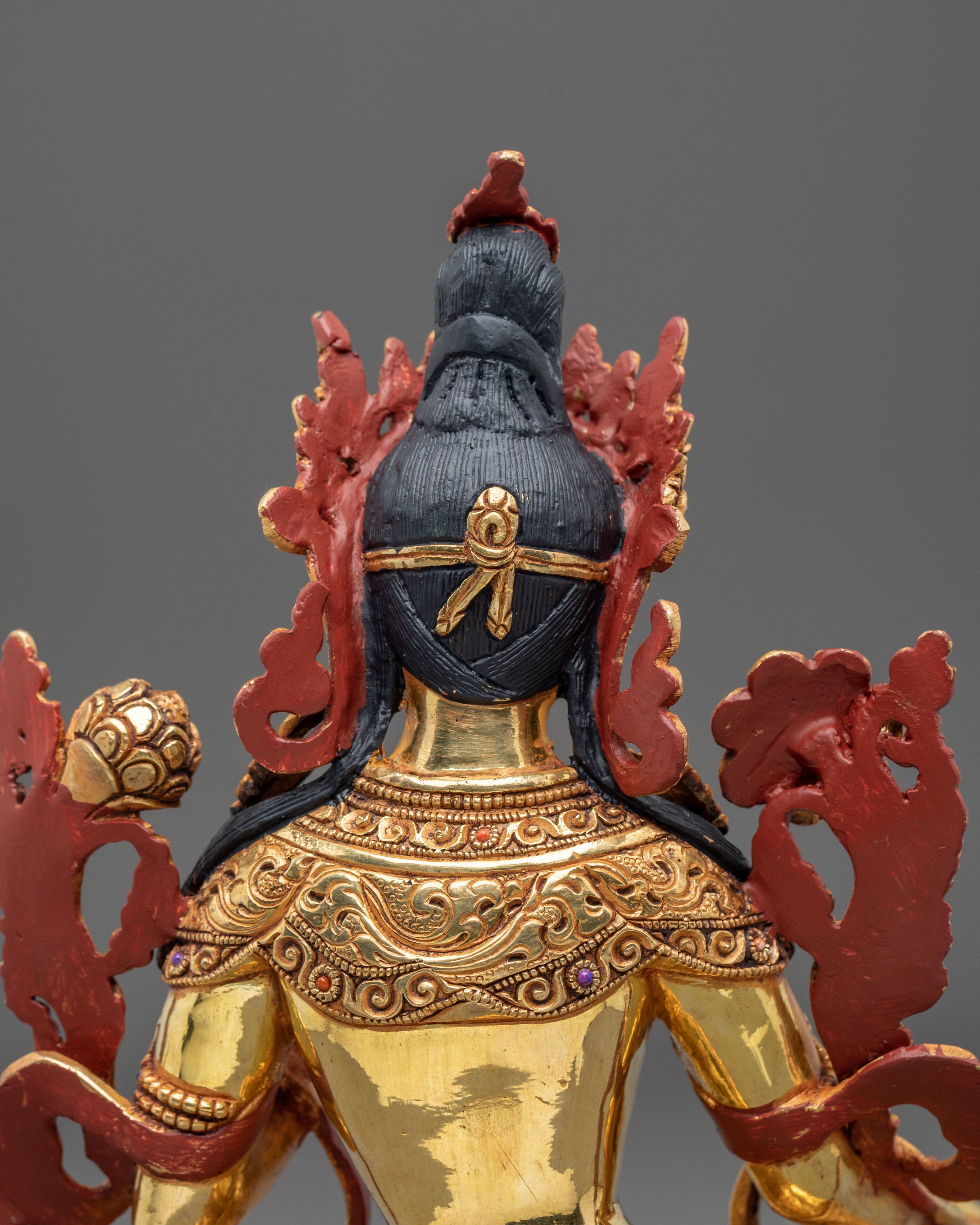 Sita Tara "White Tara" Golden Statue | Made in Nepal