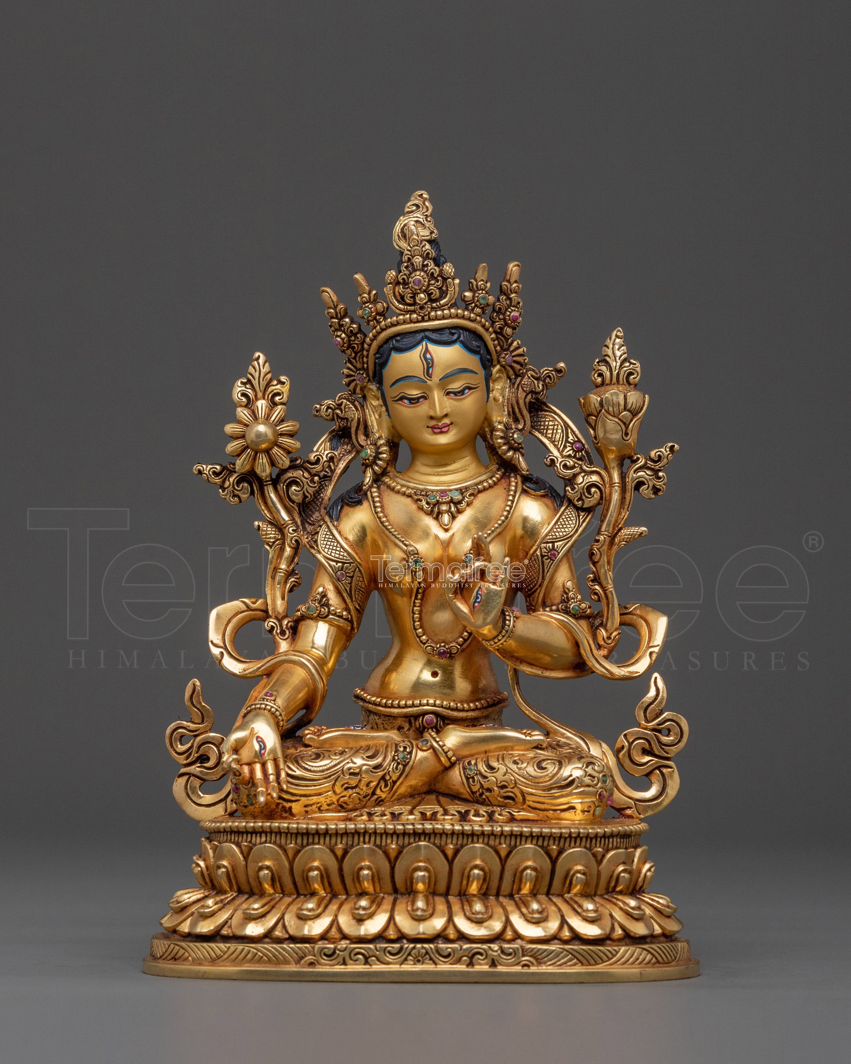 White Tara Statue 