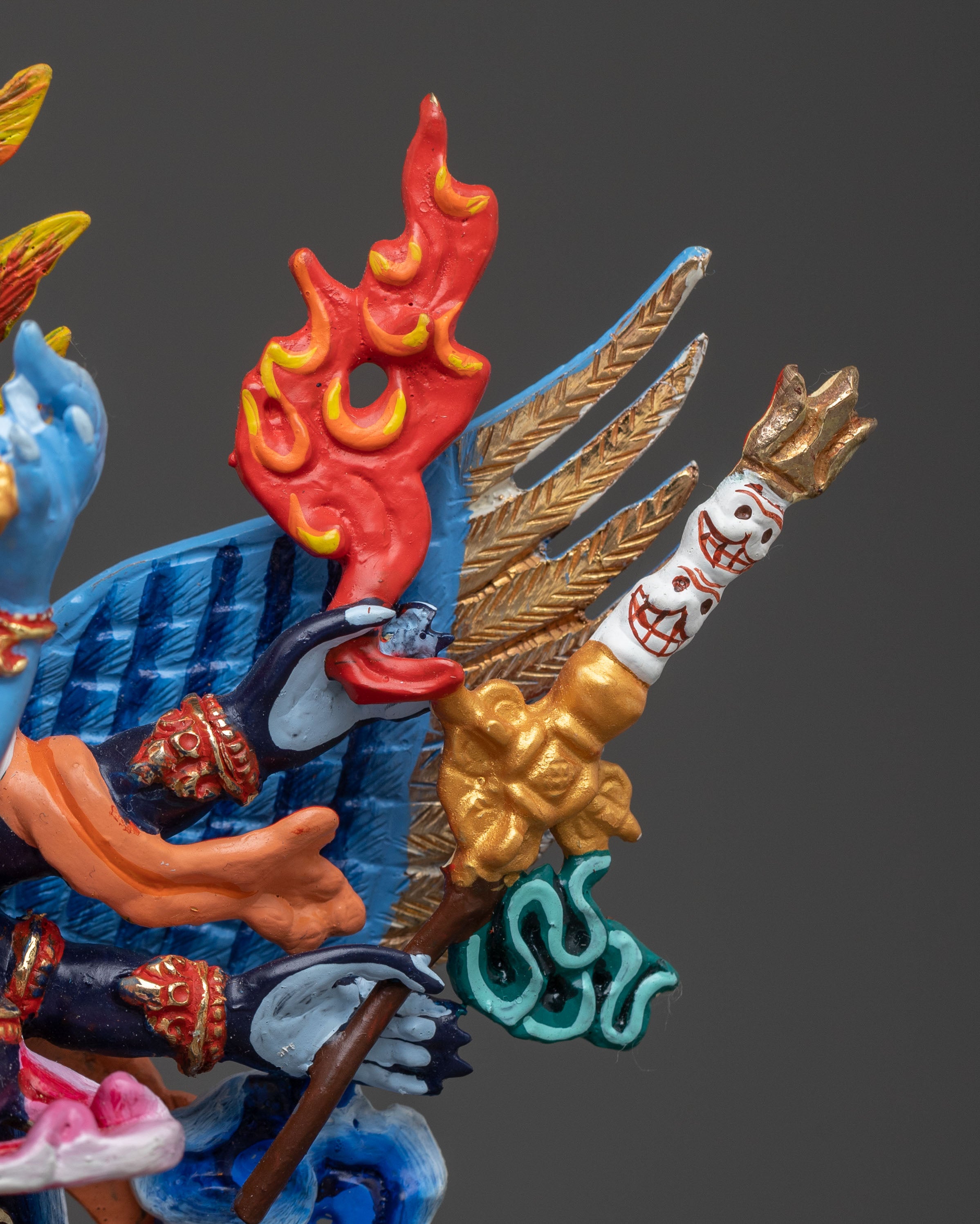 Vajrakilaya Sacred Tantric Deity Statue | Fierce Protection