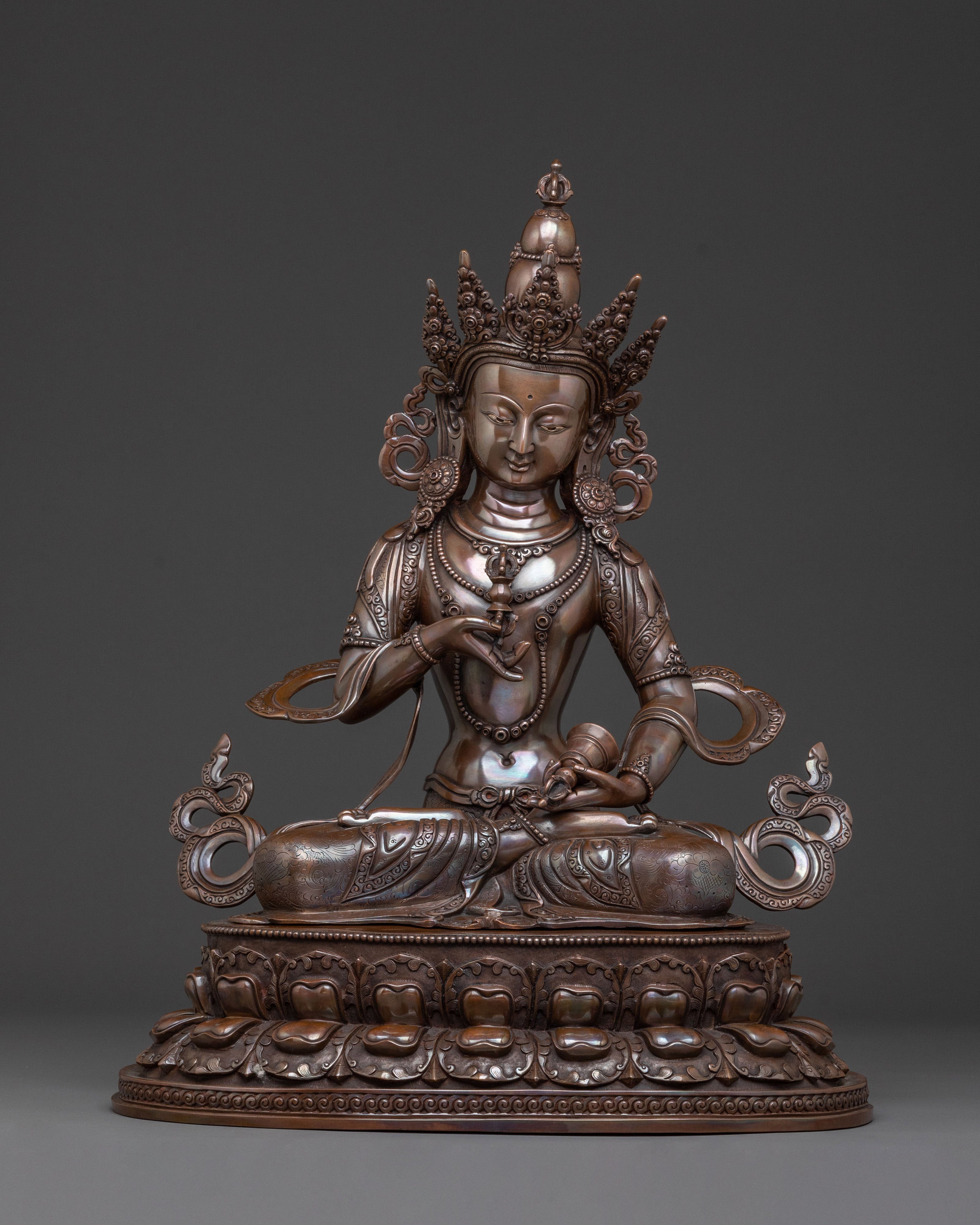 Vajrasattva Spiritual Statue | Meditational Figure