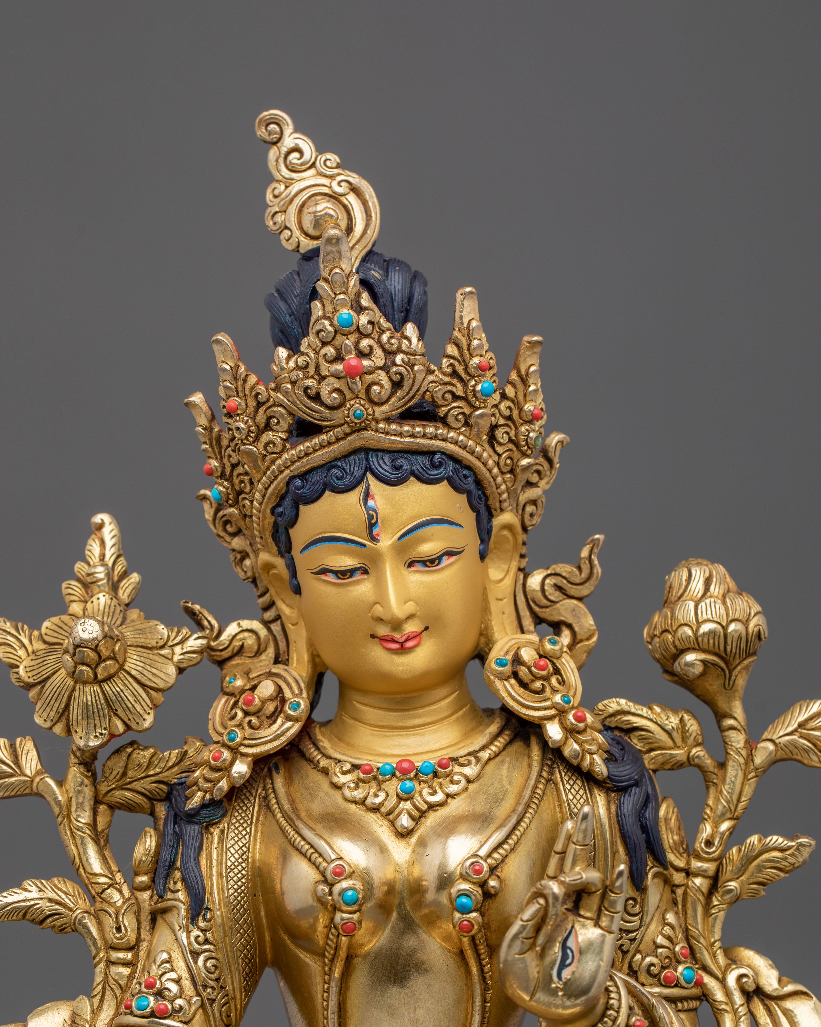 White Tara Statue: Embodiment of Healing and Compassion