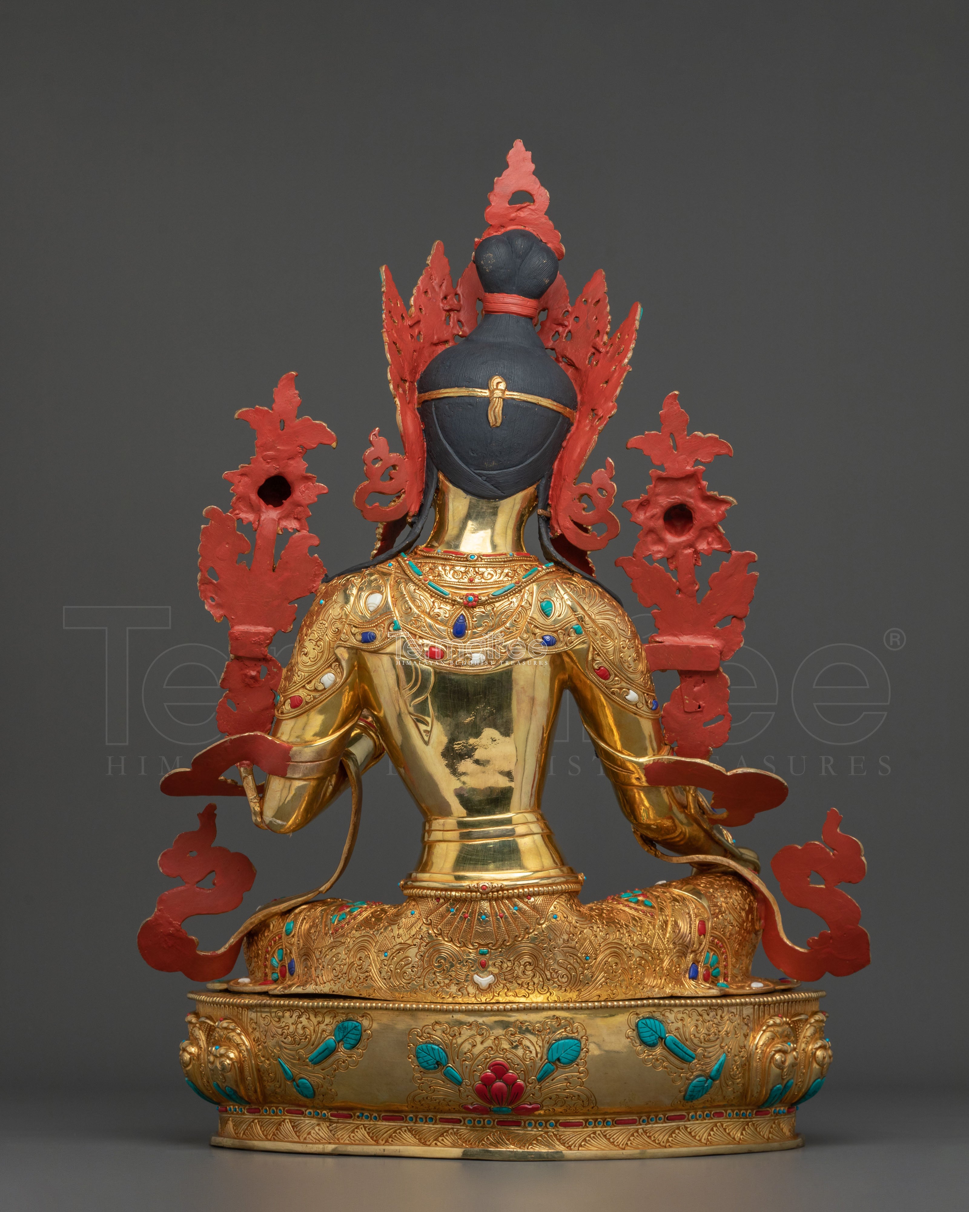 mother of liberation green tara sacred figurine | Compassionate  Goddess