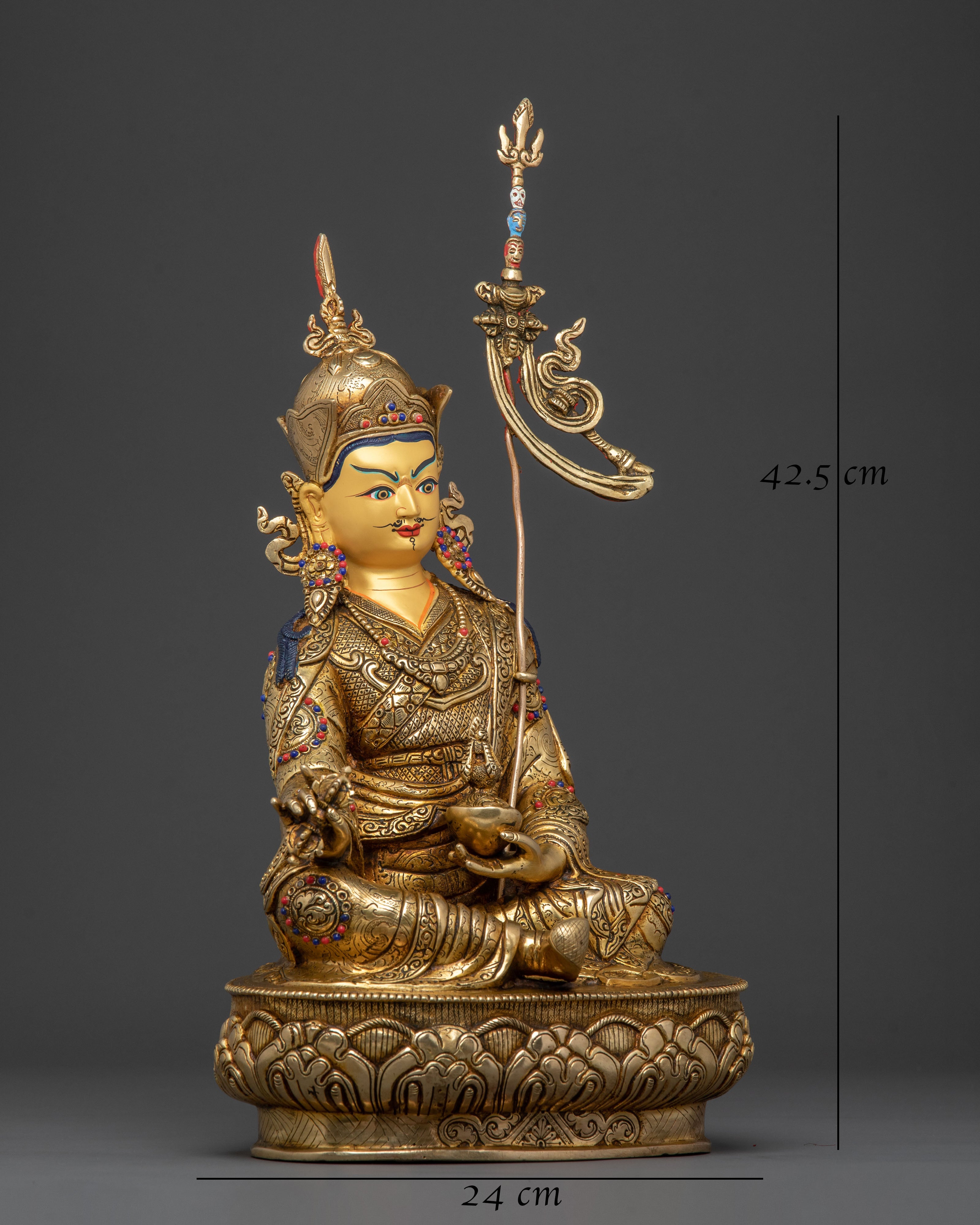 Guru Rinpoche Sacred Statue | Tantric Master of Wisdom