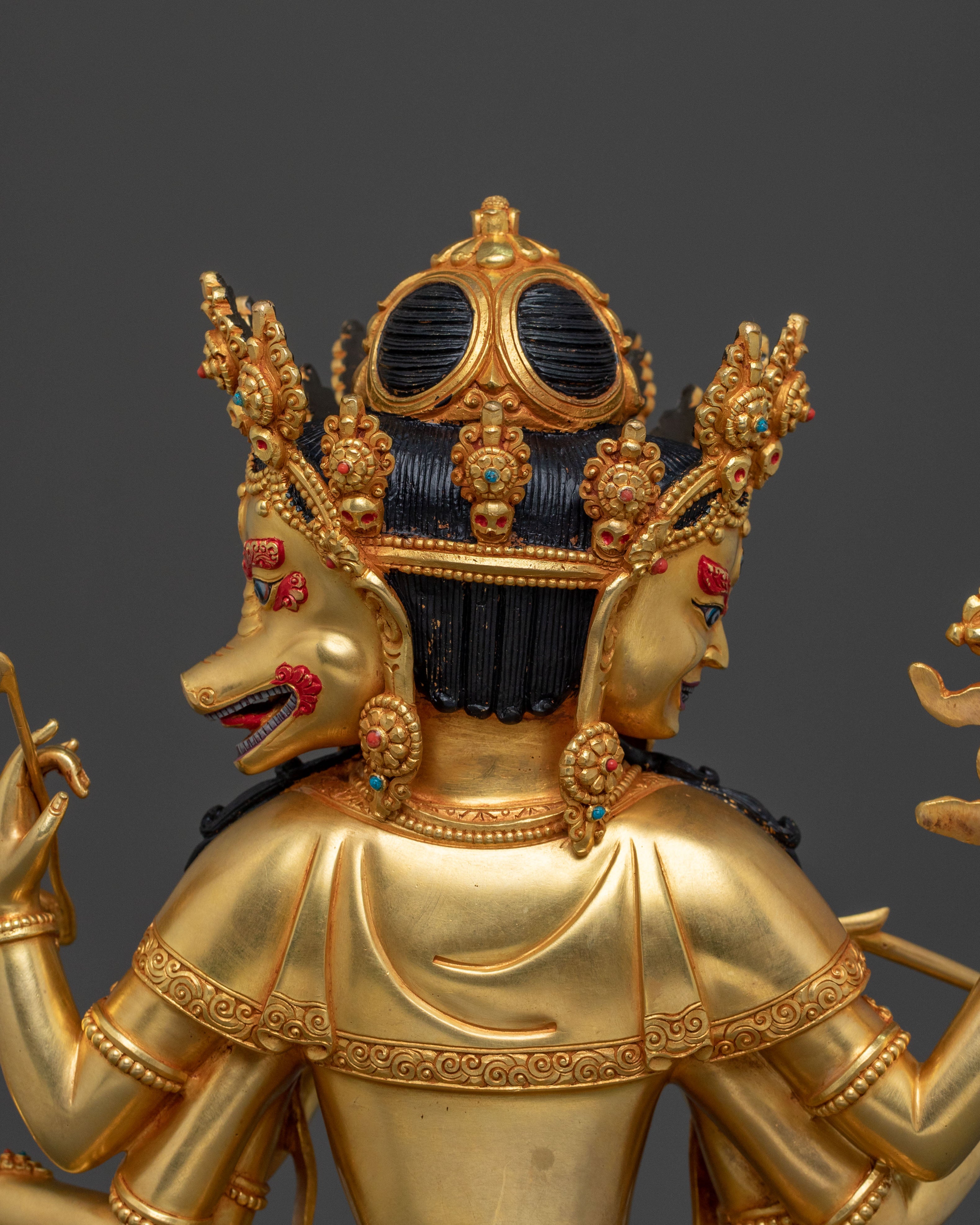Marici Sacred Goddess Statue | Tibetan Buddhist Figurine