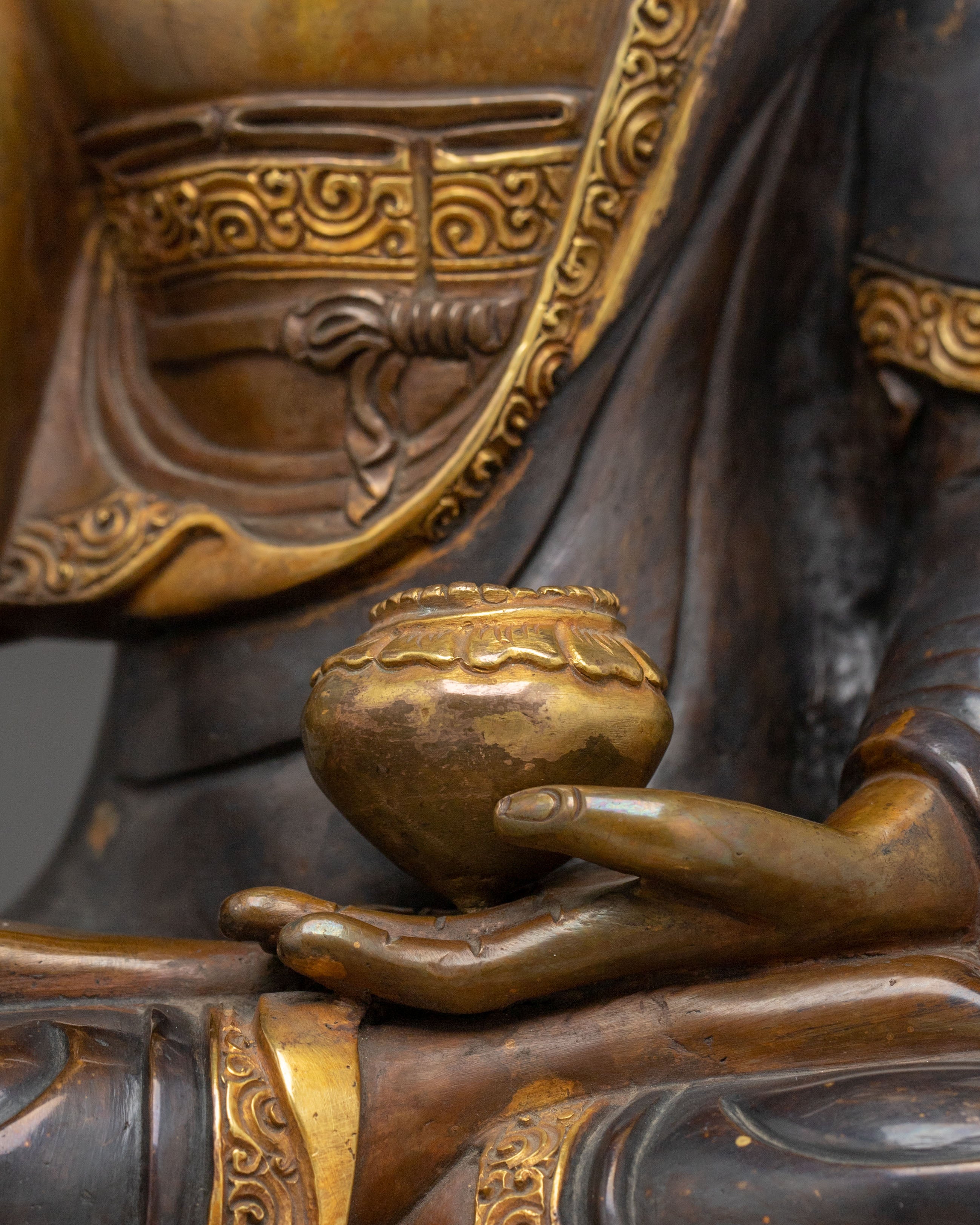Shakyamuni Buddha Figurine on Throne | Enlightened ONE