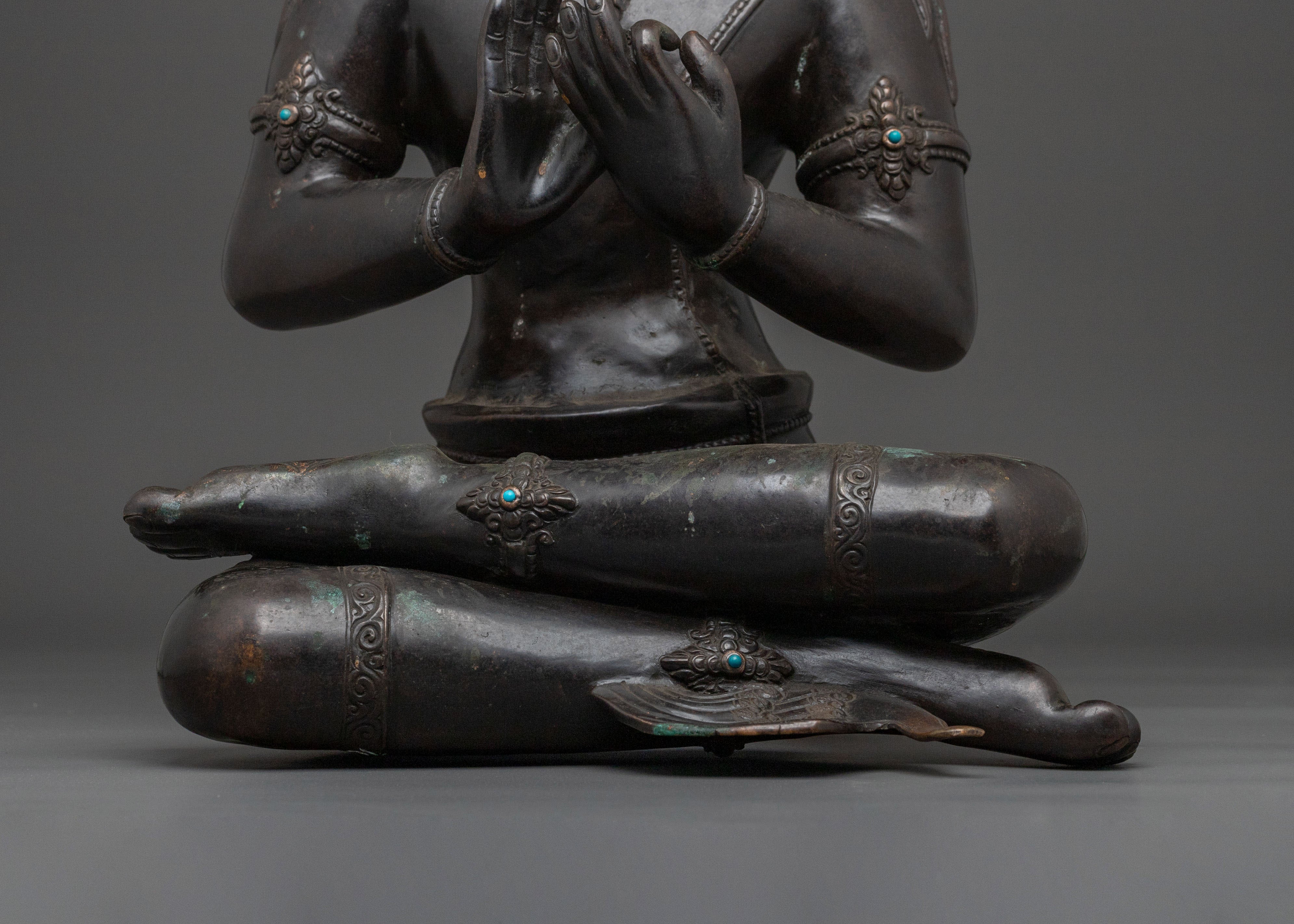 Vajradhara Primordial Buddha Statue | Himalayan Sacred Artwork