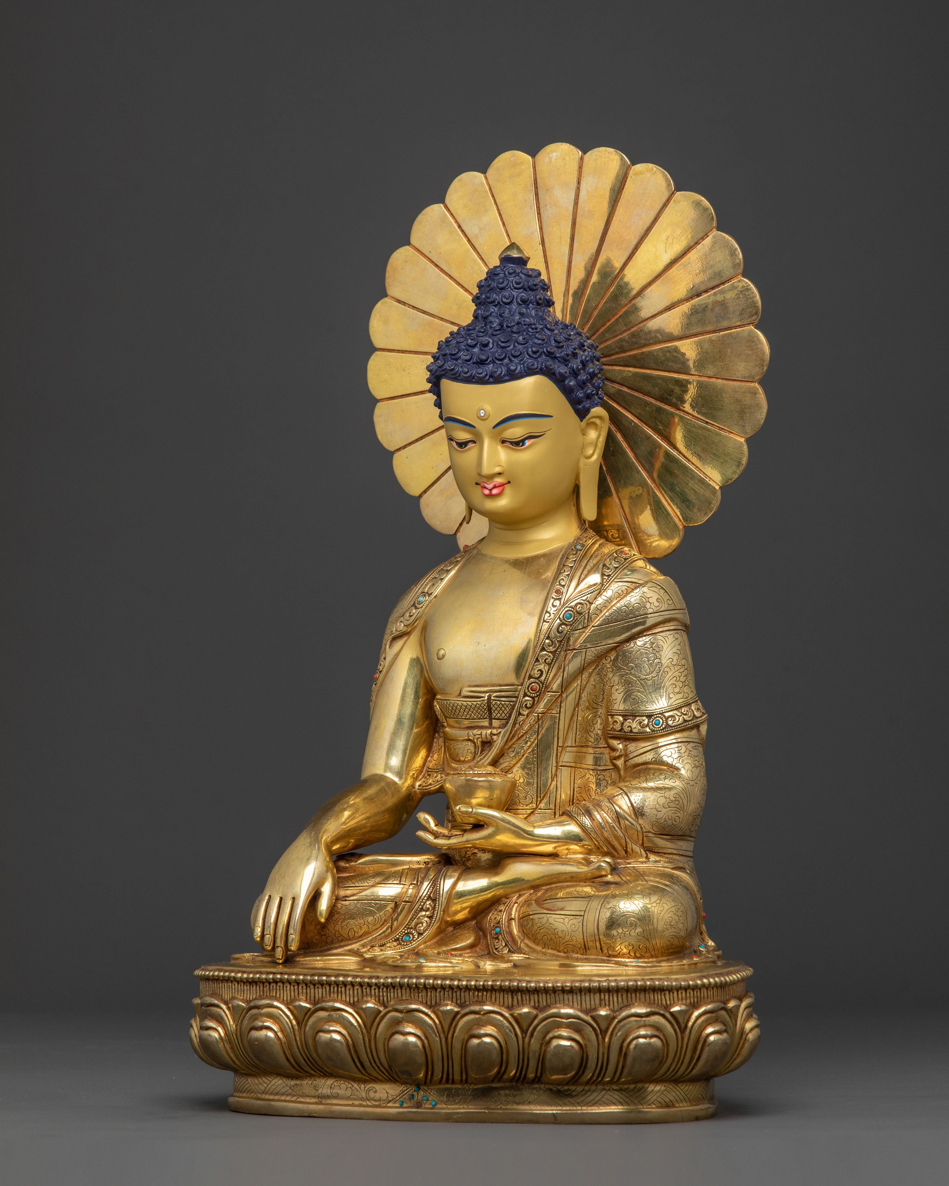 Shakyamuni Buddha Statue Awakened Master | Sacred Enlightenment Sculpture