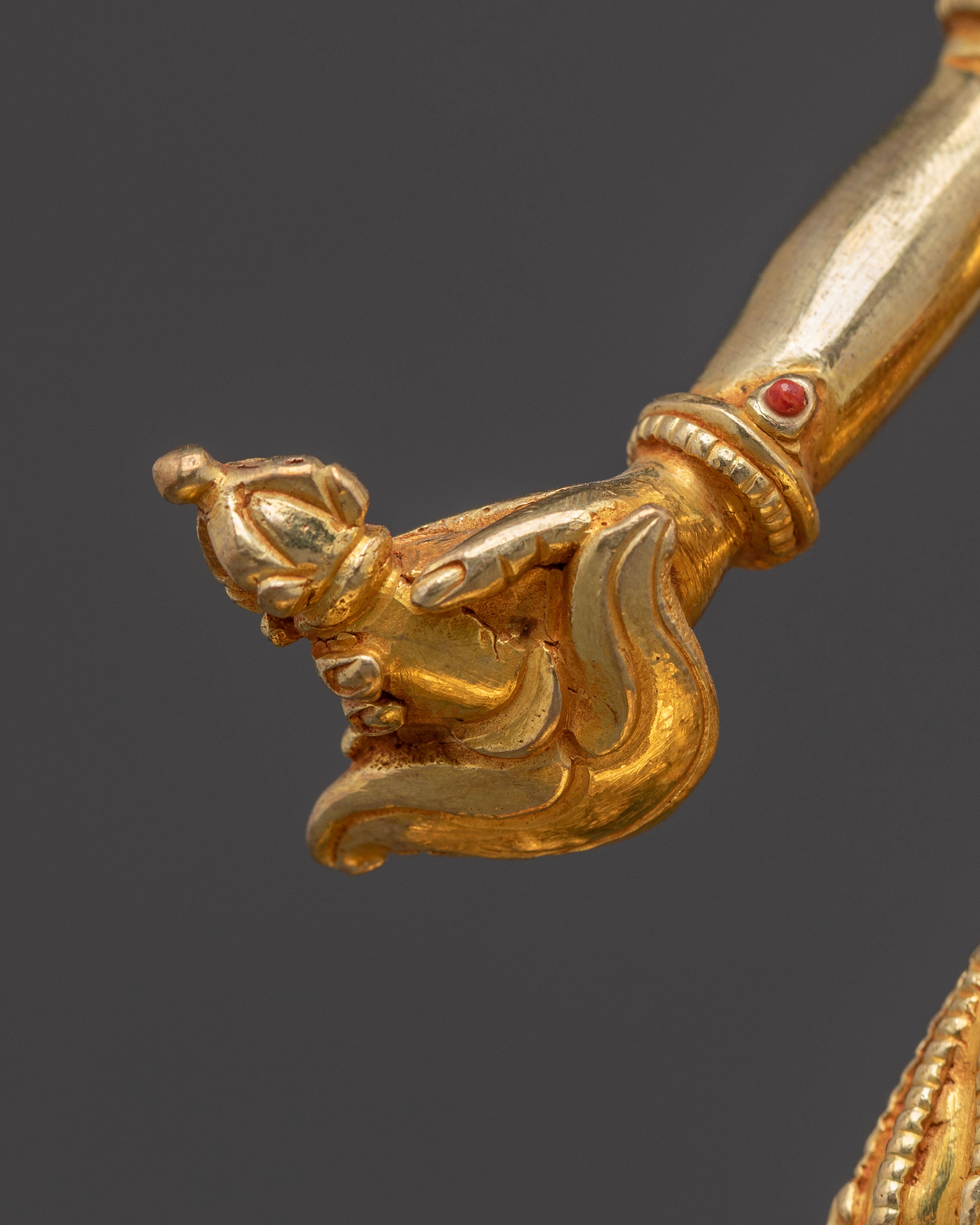 Vajrayogini Tantric Statue | Handcrafted 24K Gold Gilded Statue