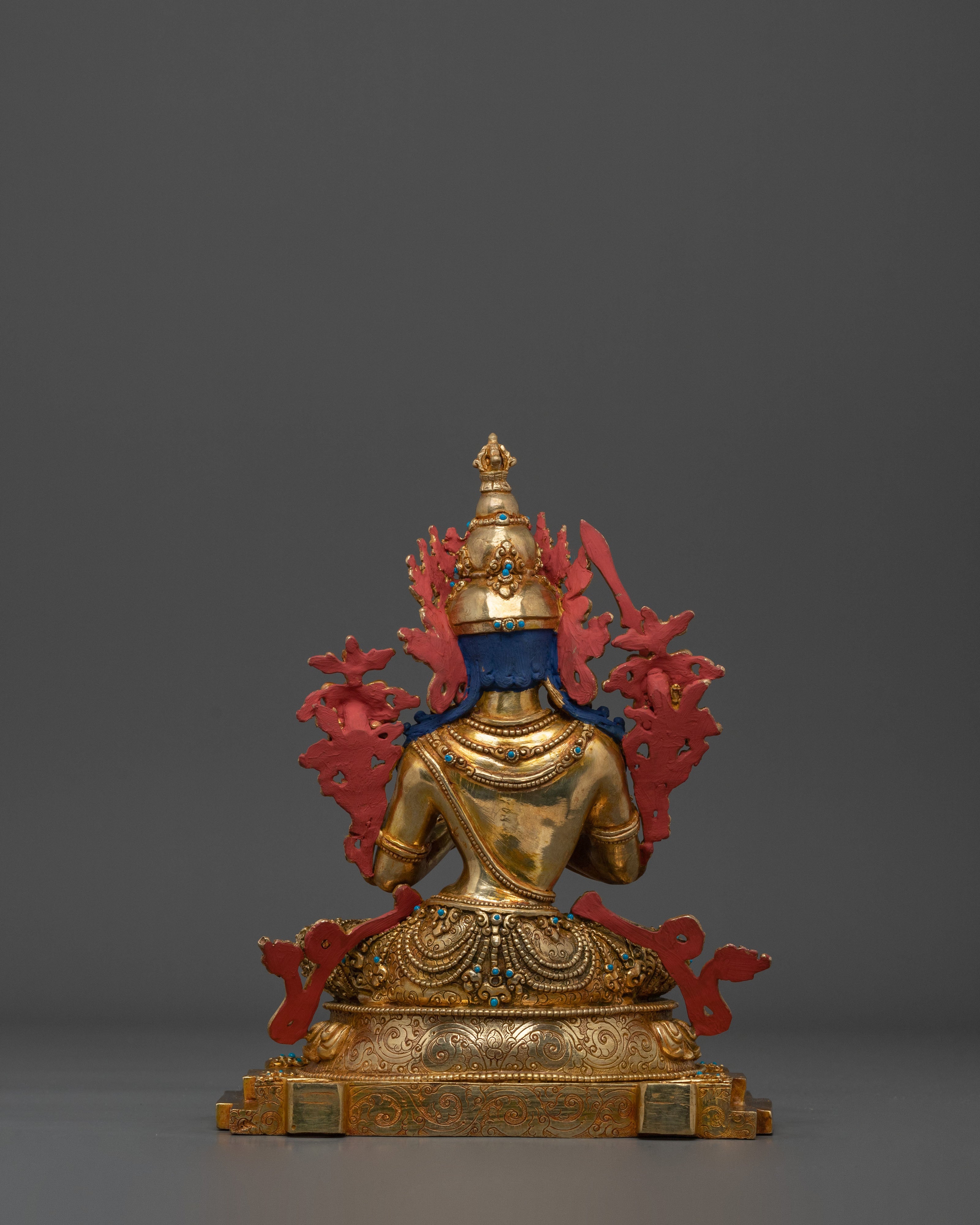 Tikshna Manjushri Sacred Sculpture | Wrathful Bodhisattva of Wisdom