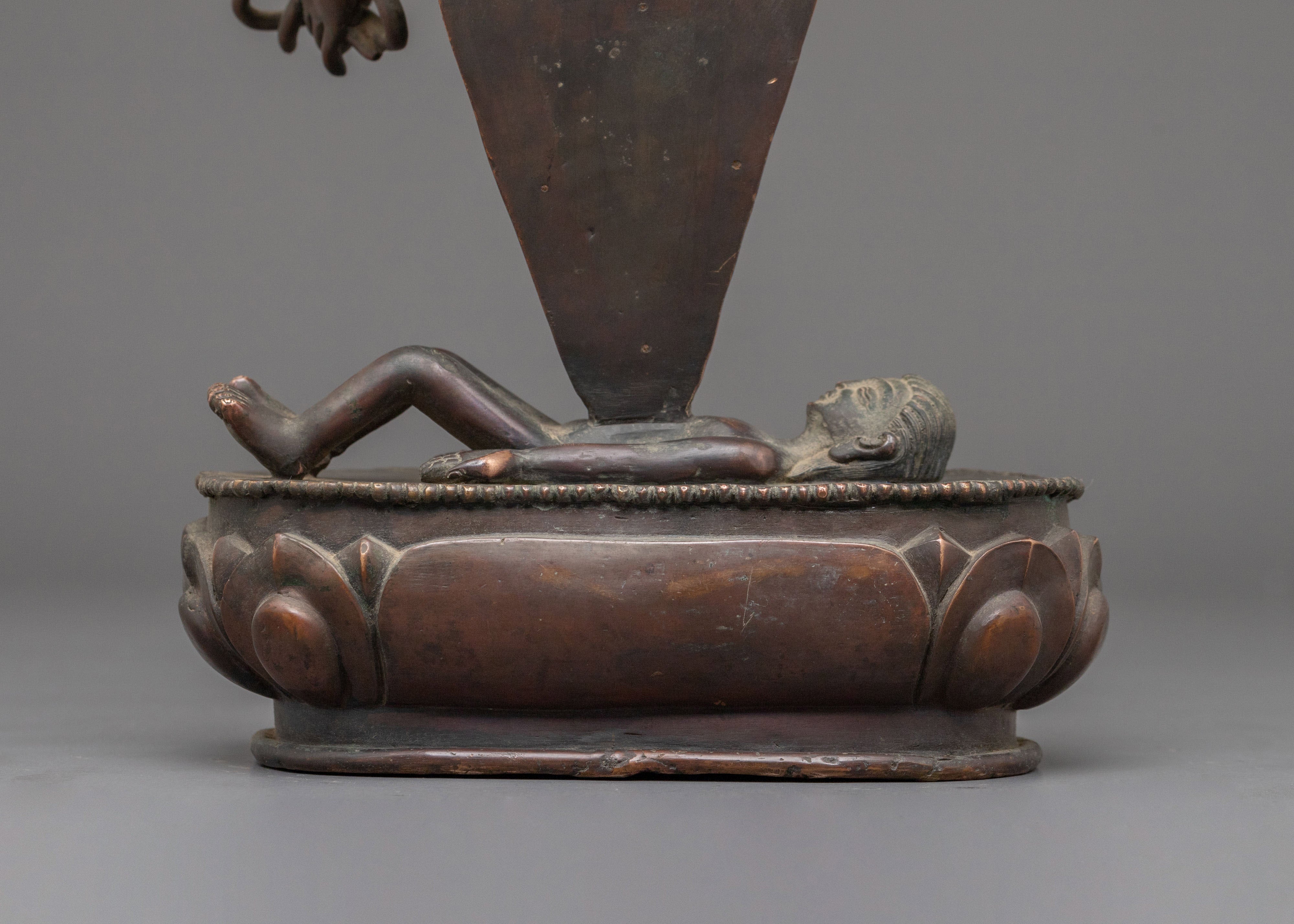 Vajrakilaya Sculpture | Tibetan Buddhist Protector