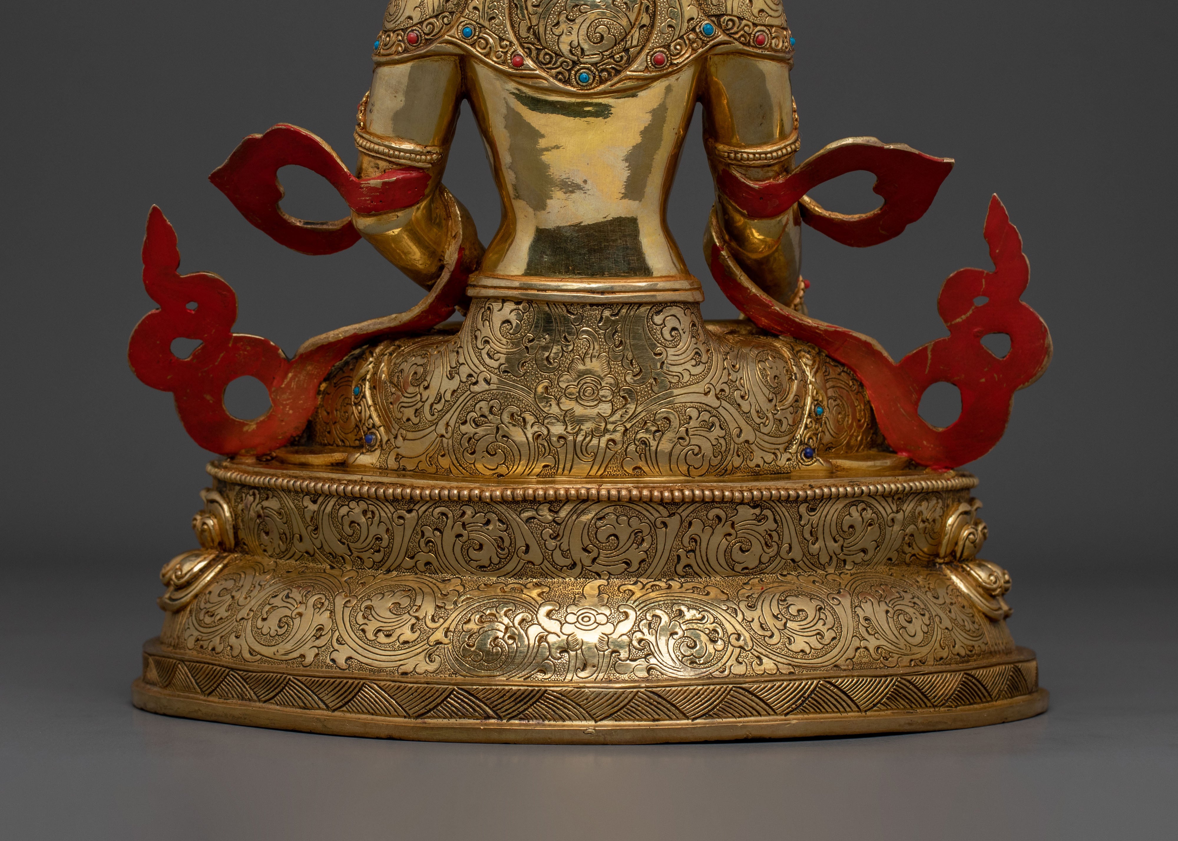 Kshitigarbha Tibetan Sculpture: Bodhisattva of Compassion