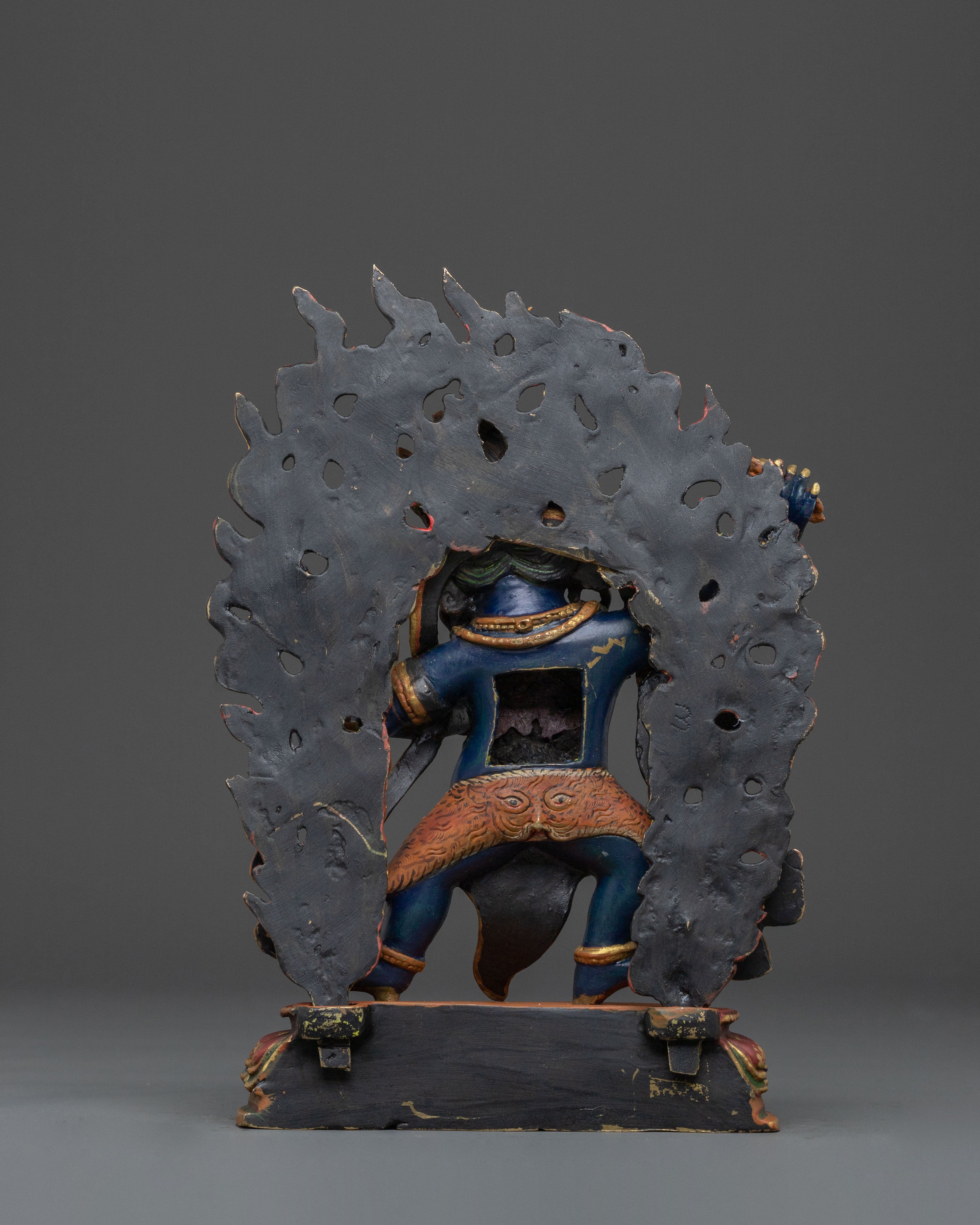 Vajrapani Sacred Protector Statue | Wrathful Guardian of Power