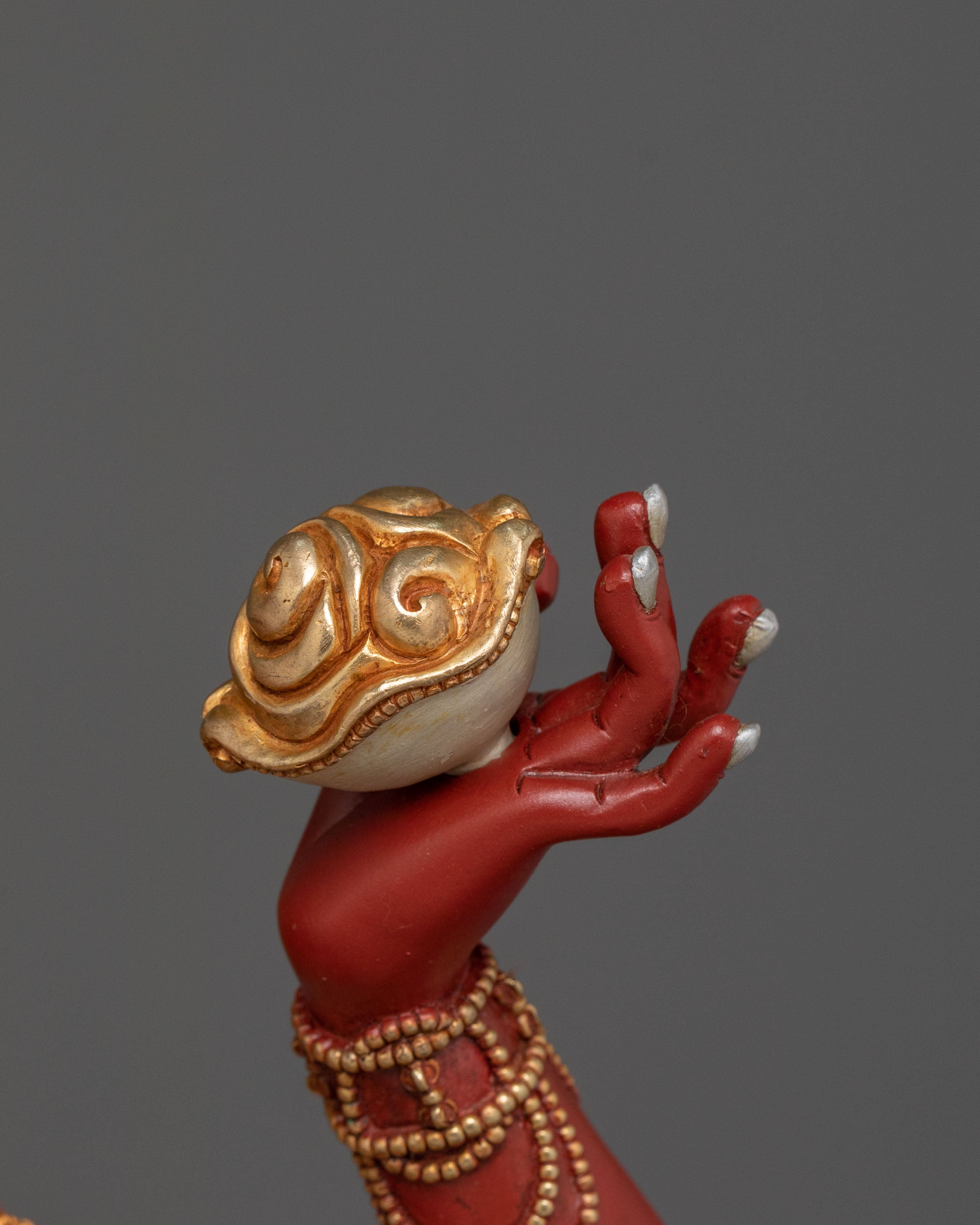 Handcrafted Wrathful Vajrayogini Statue | Tibetan Buddhist Dakini Sculpture
