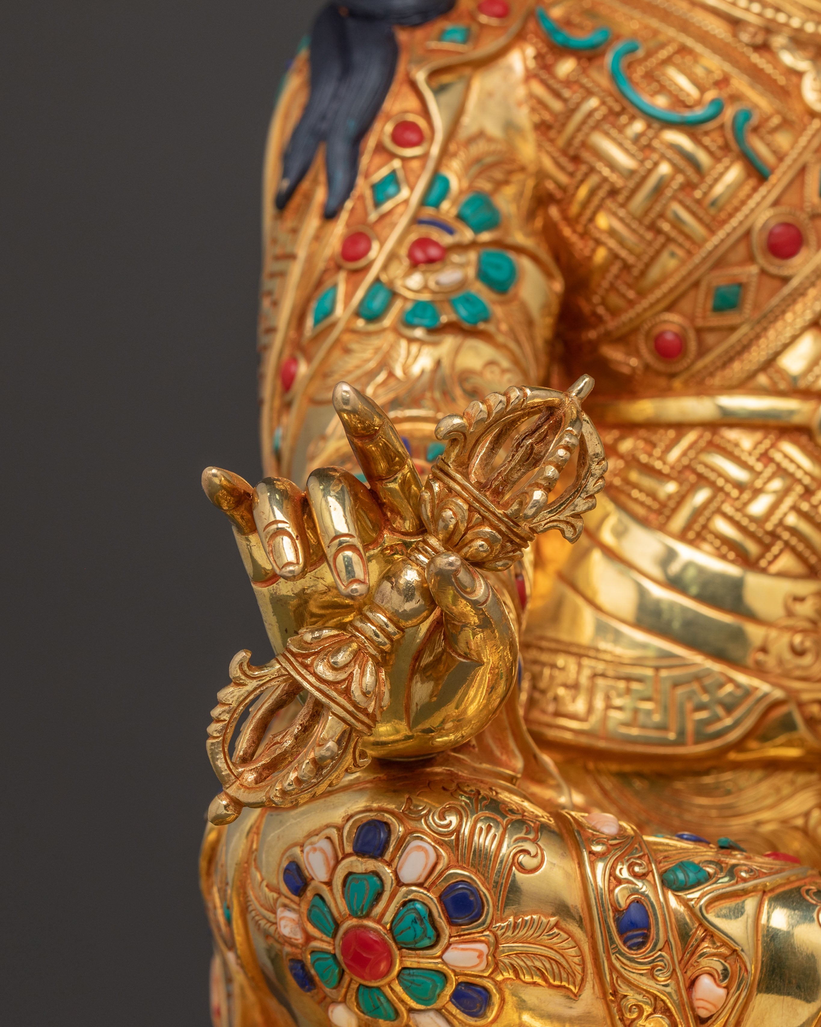 Guru Rinpoche Teacher Figure | Lotus Born Master