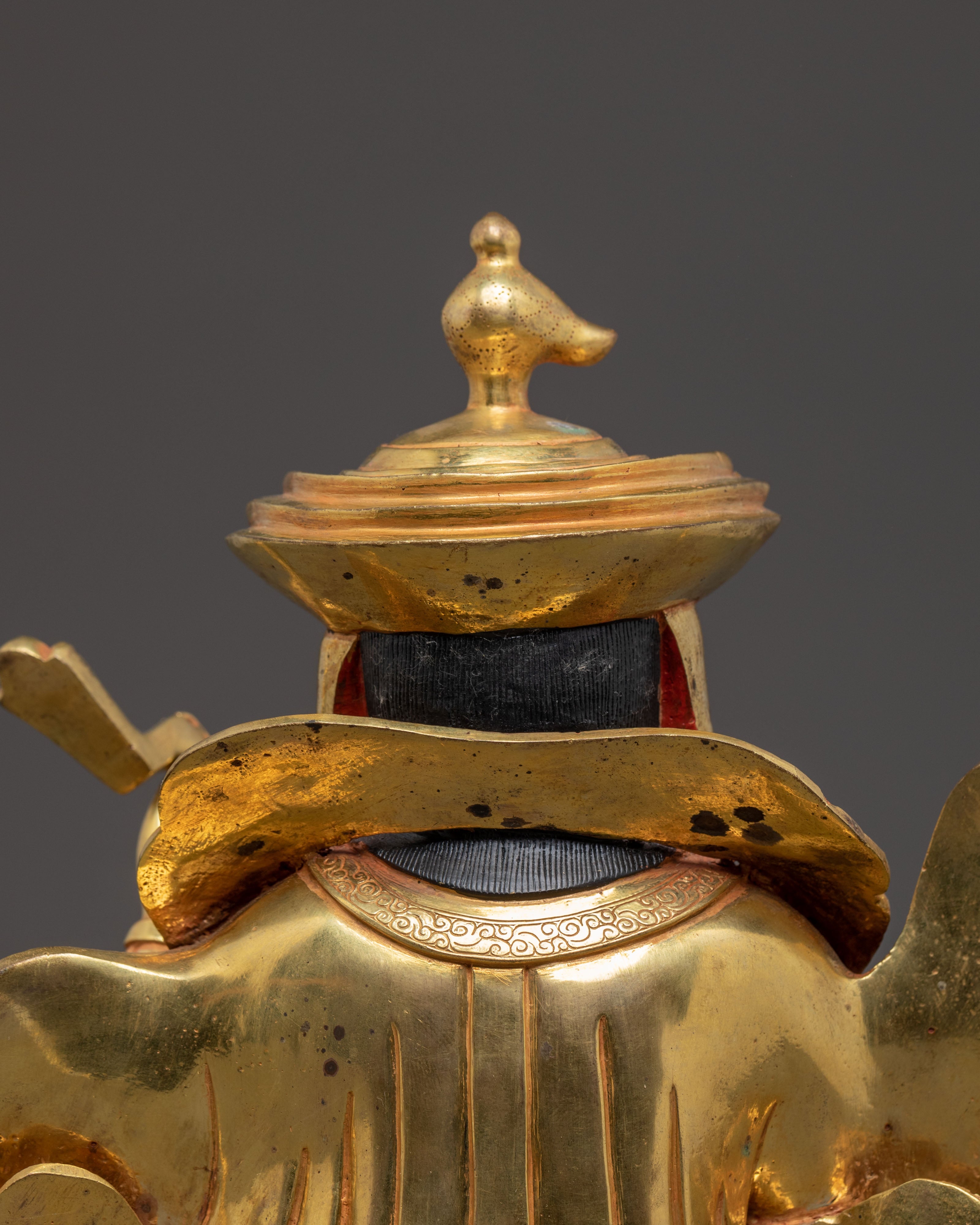 Handmade Dhritarashtra Protector Statue | Guardian of Dharma