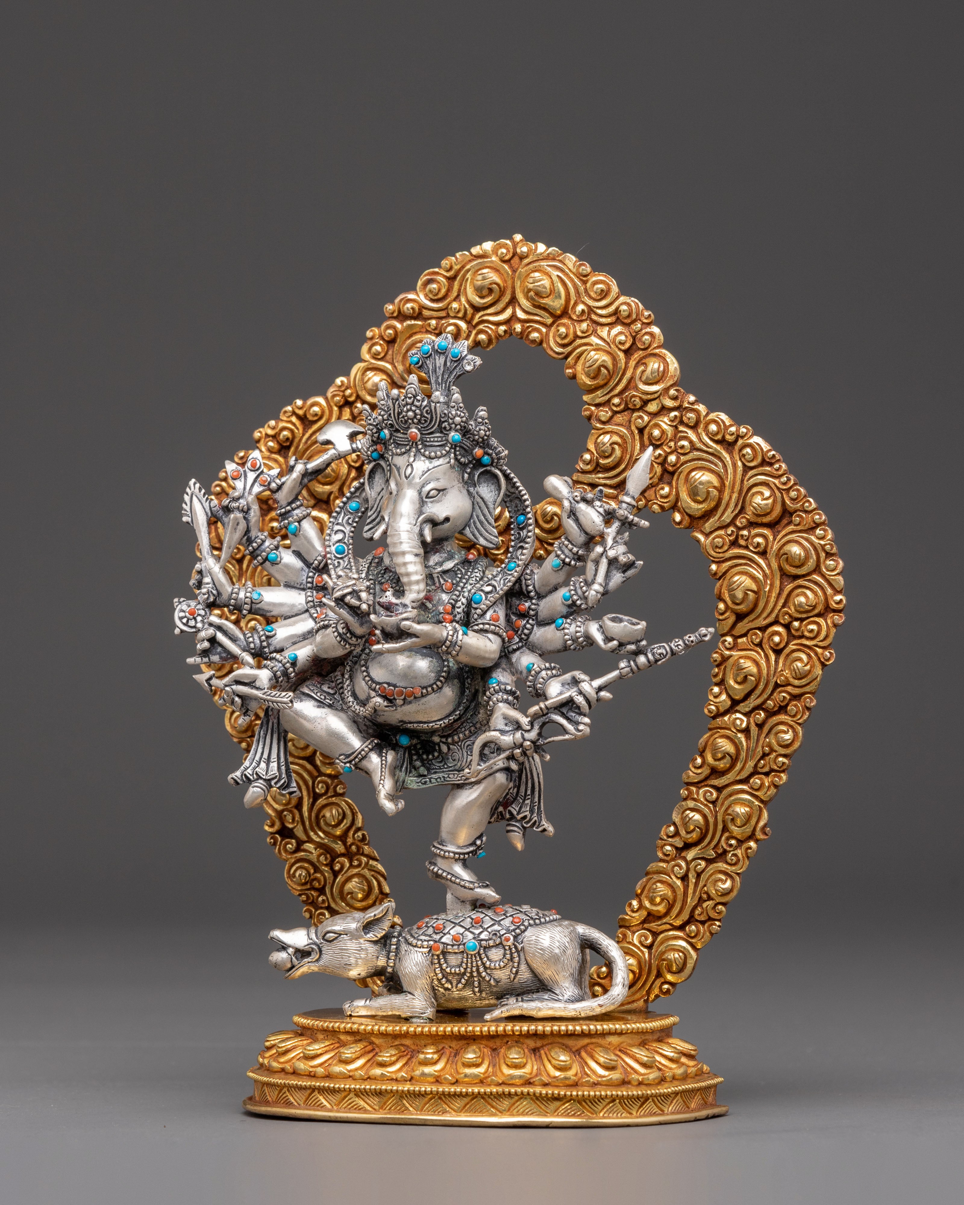 Handmade Silver Statue of Lord Ganesha | Lord of Wisdom