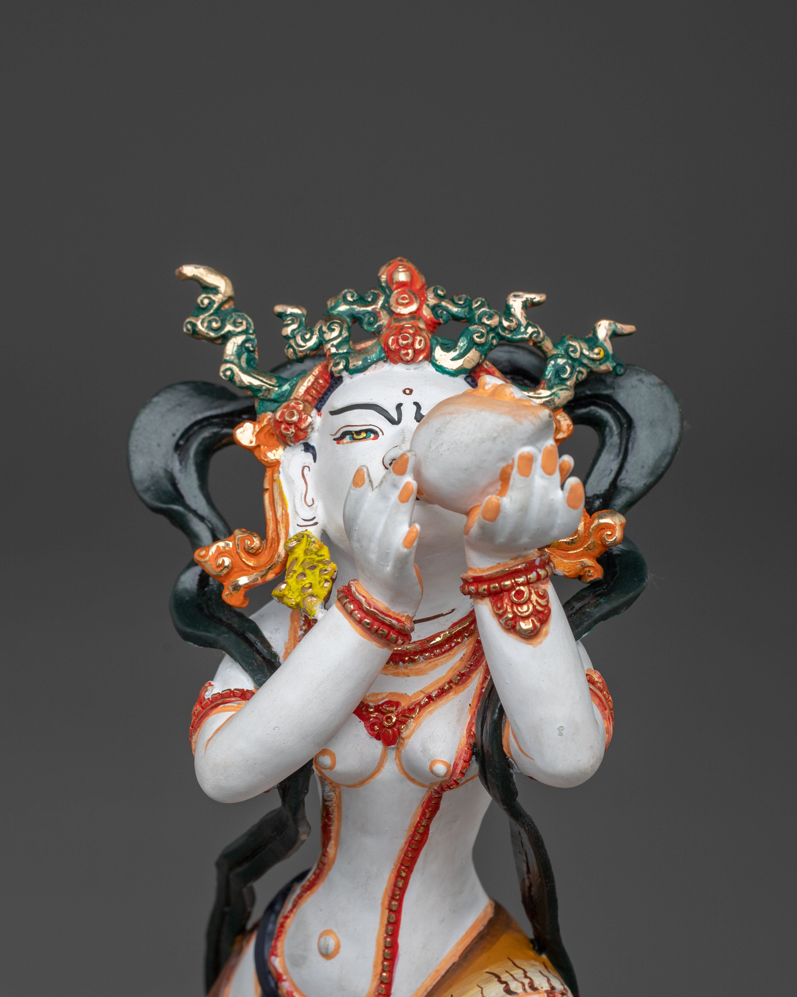 Dakini: Radiant Copper Sculpture