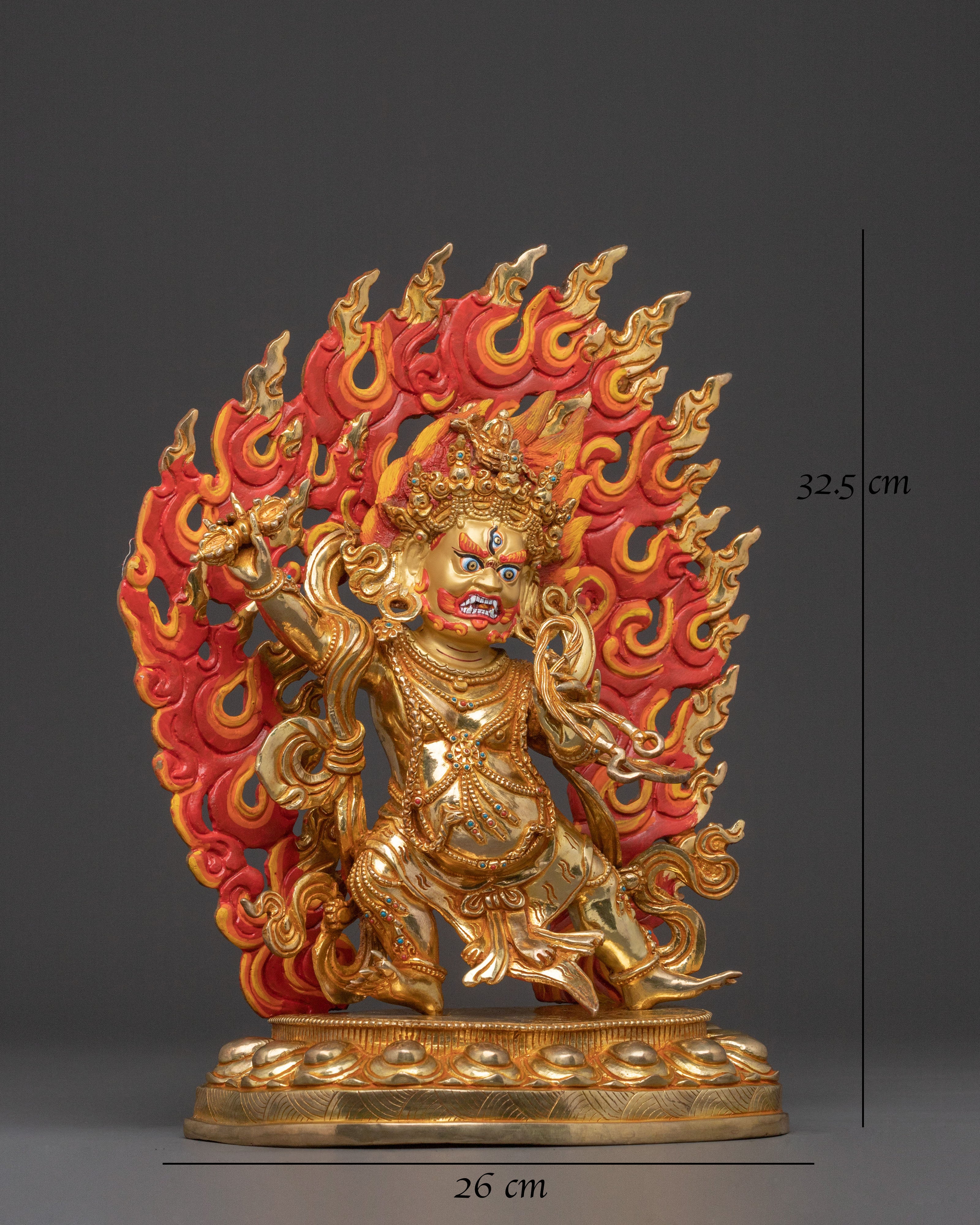 Vajrapani Spiritual Statue | Protector Sculpture