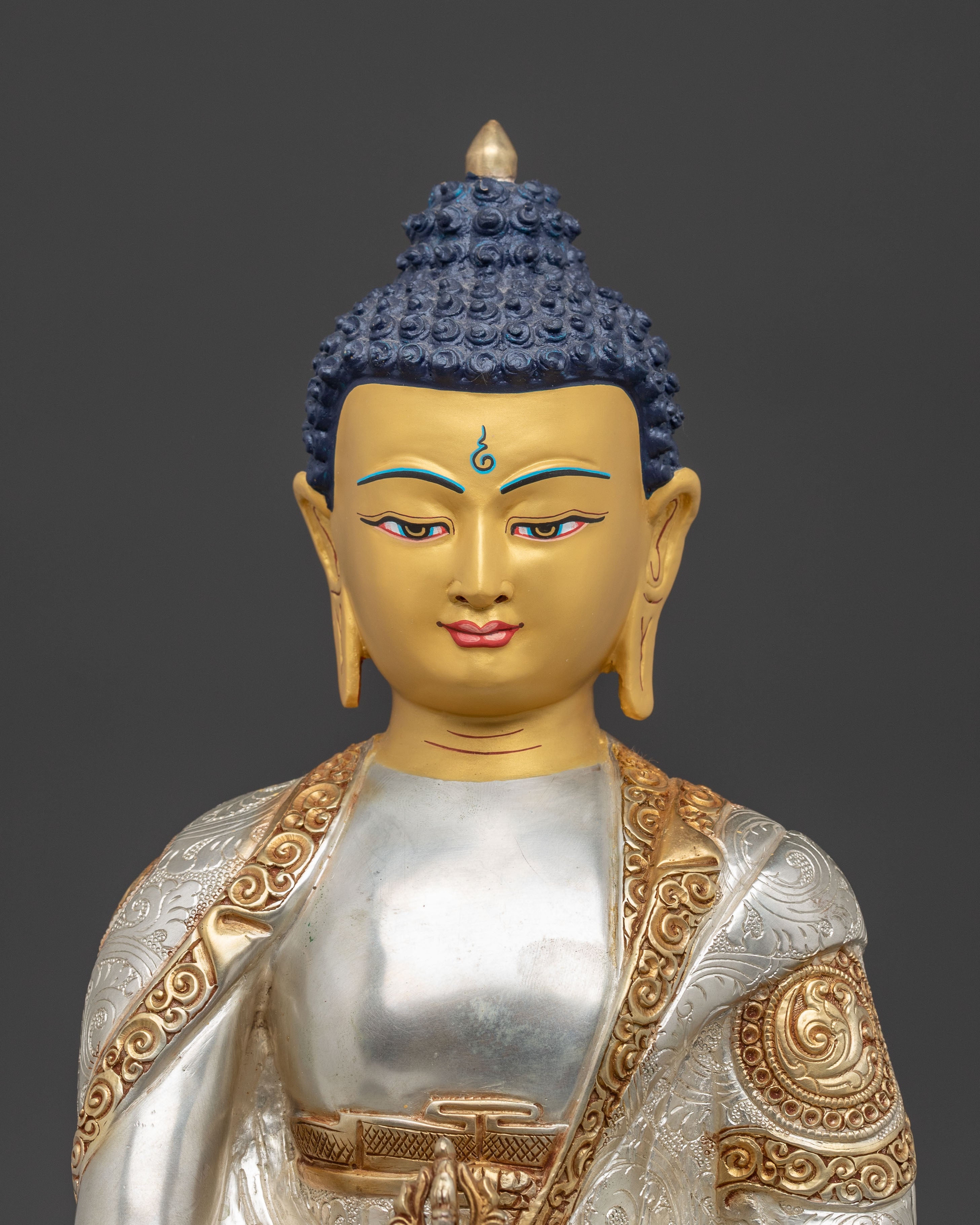 Handmade Tibetan Mitrupa Statue | Meditation and Protection