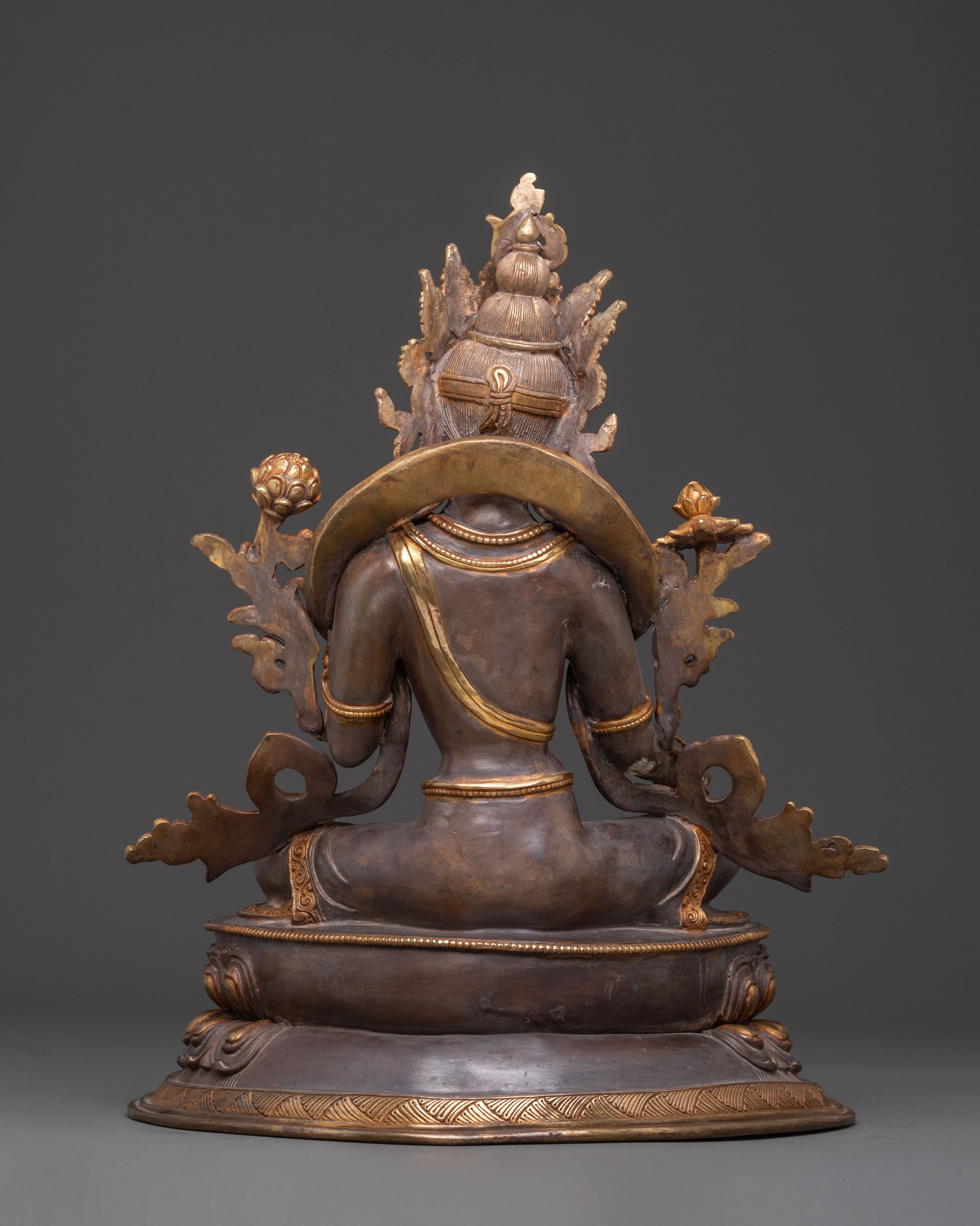 Handcrafted Green Tara Protection Statue