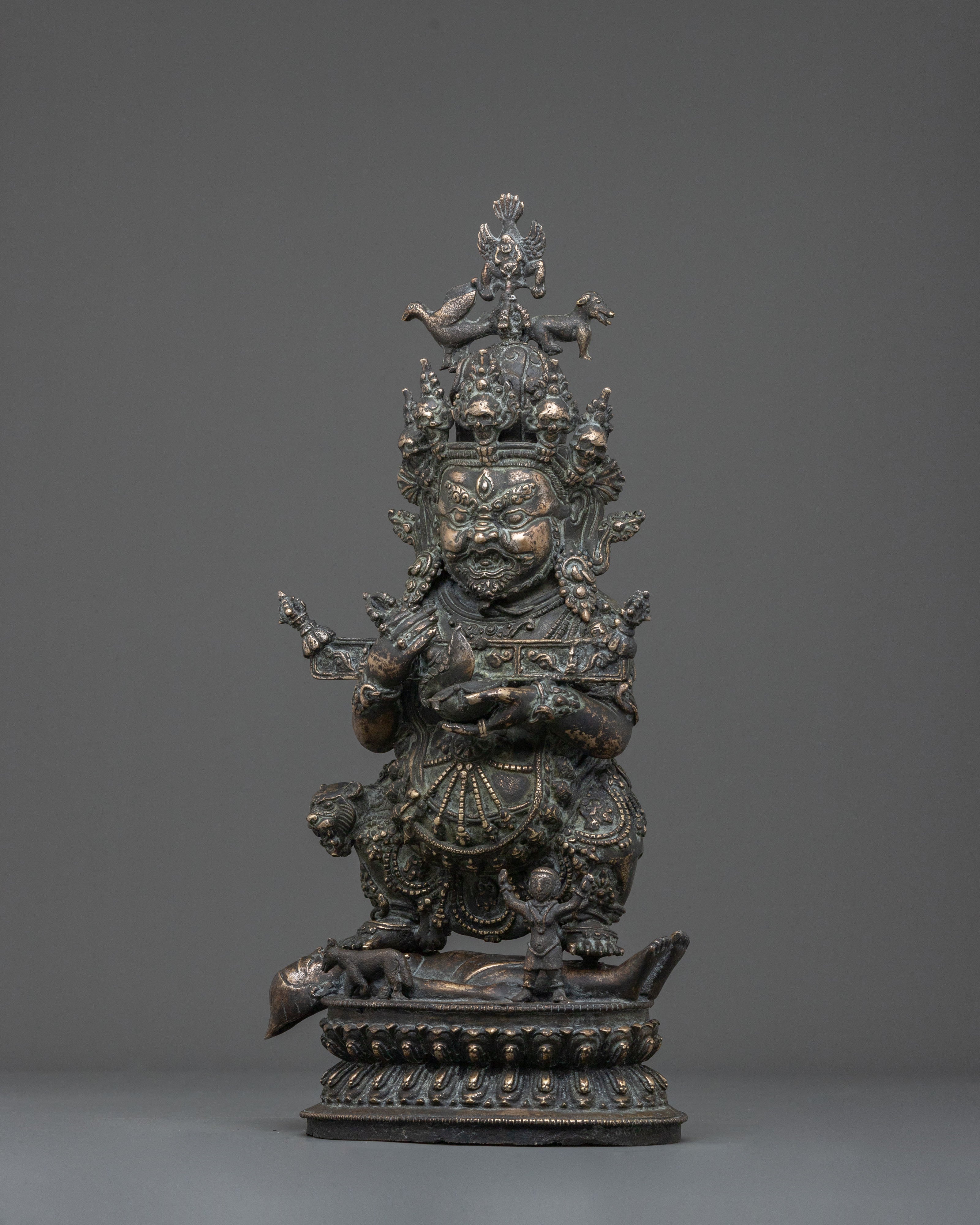 Prajnana Dharmapala Statue | Buddhist Protector