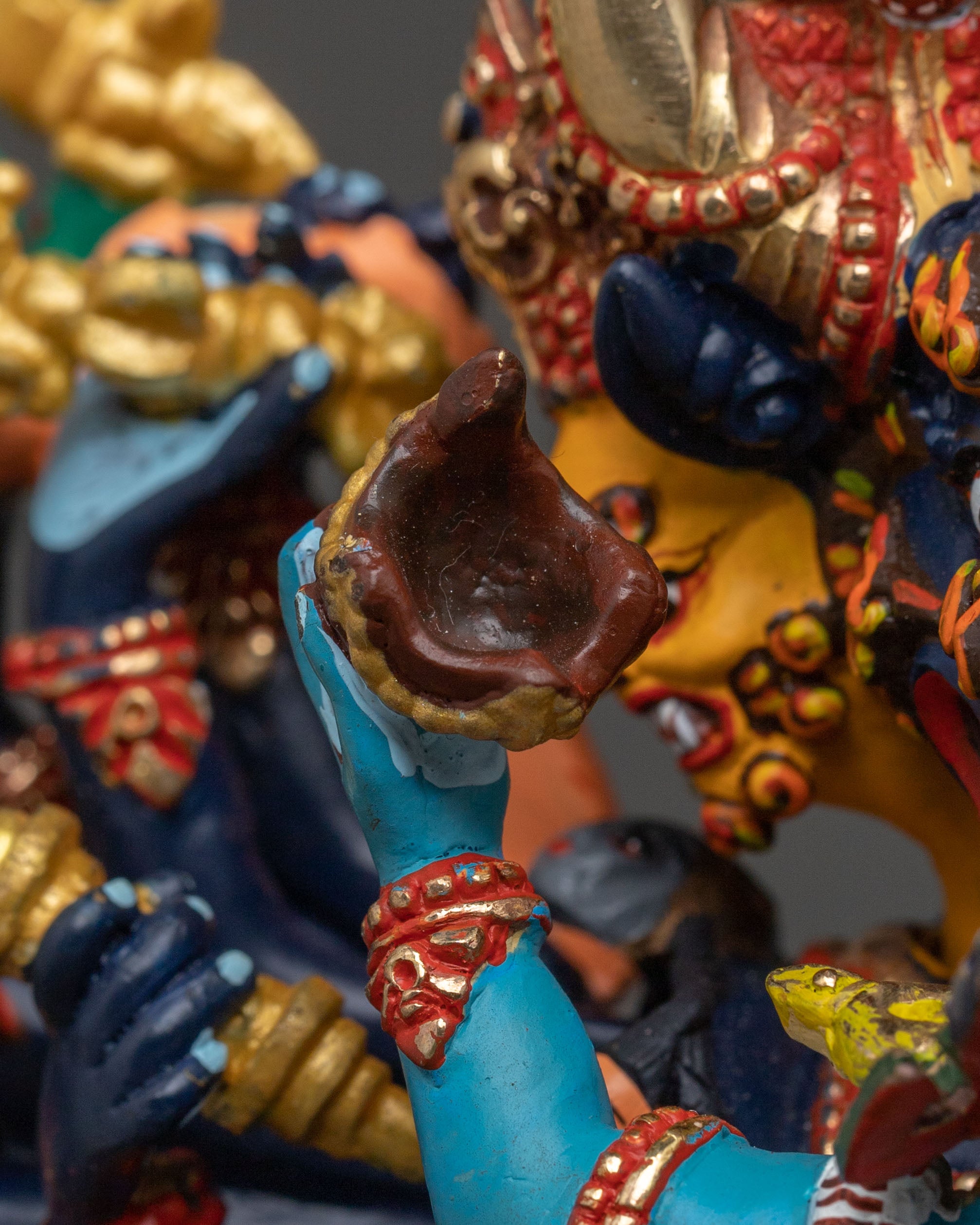 Yamantaka Wrathful Sculpture | Wrathful Guardian of Dharma