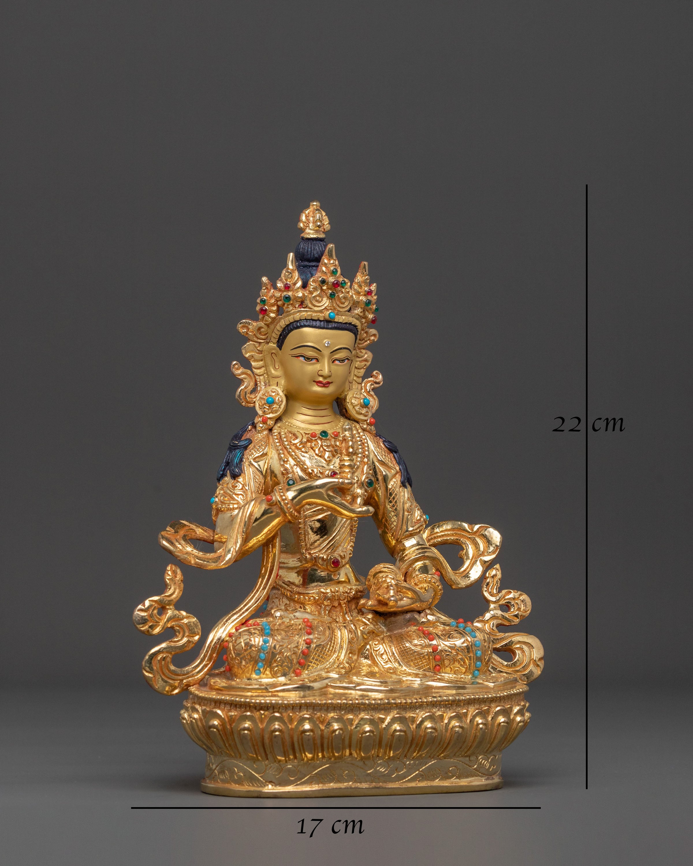 Handmade Vajrasattva Sacred Statue | Purification Deity
