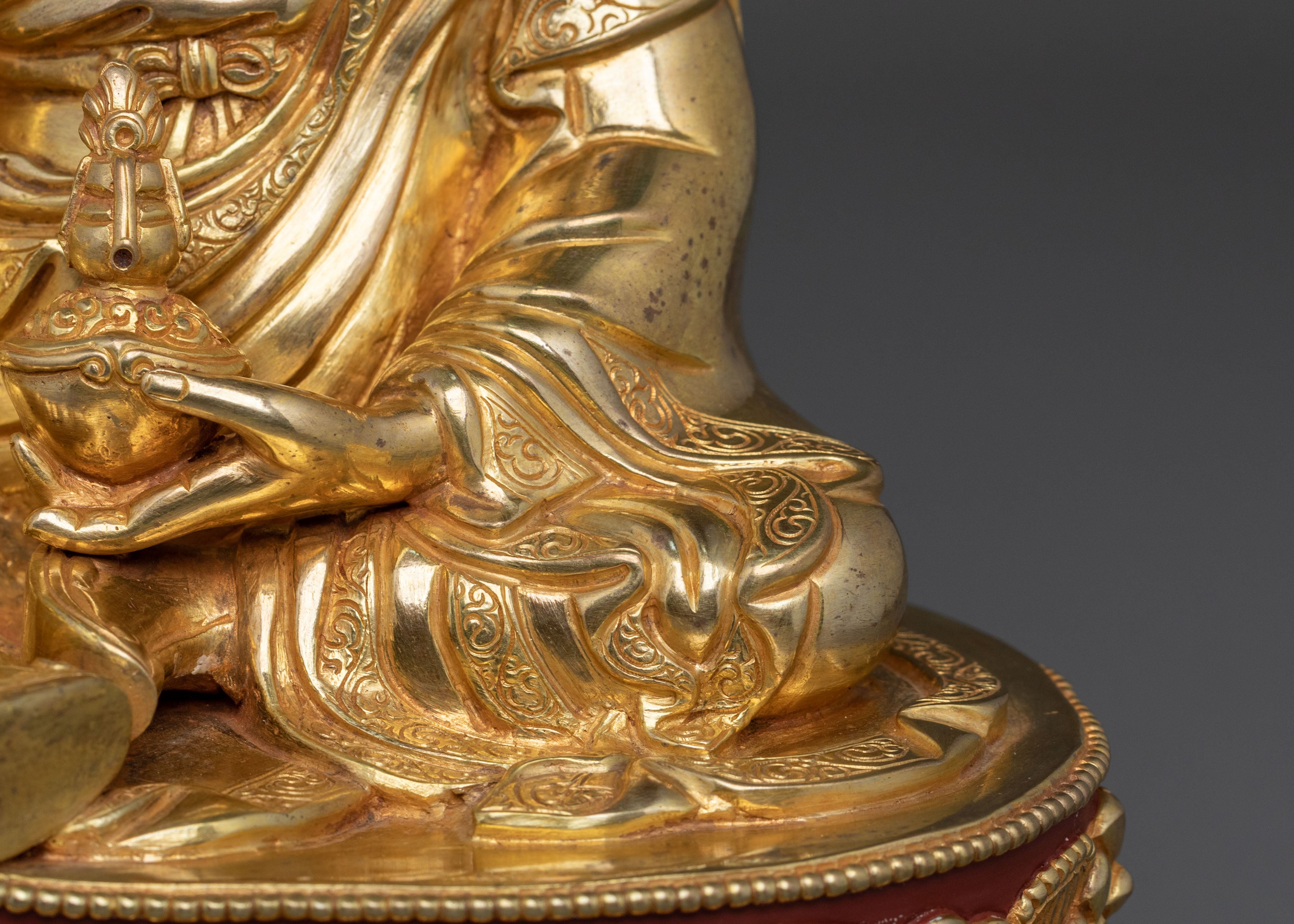 Guru Rinpoche Divine Sculpture: Sacred Symbol of Wisdom