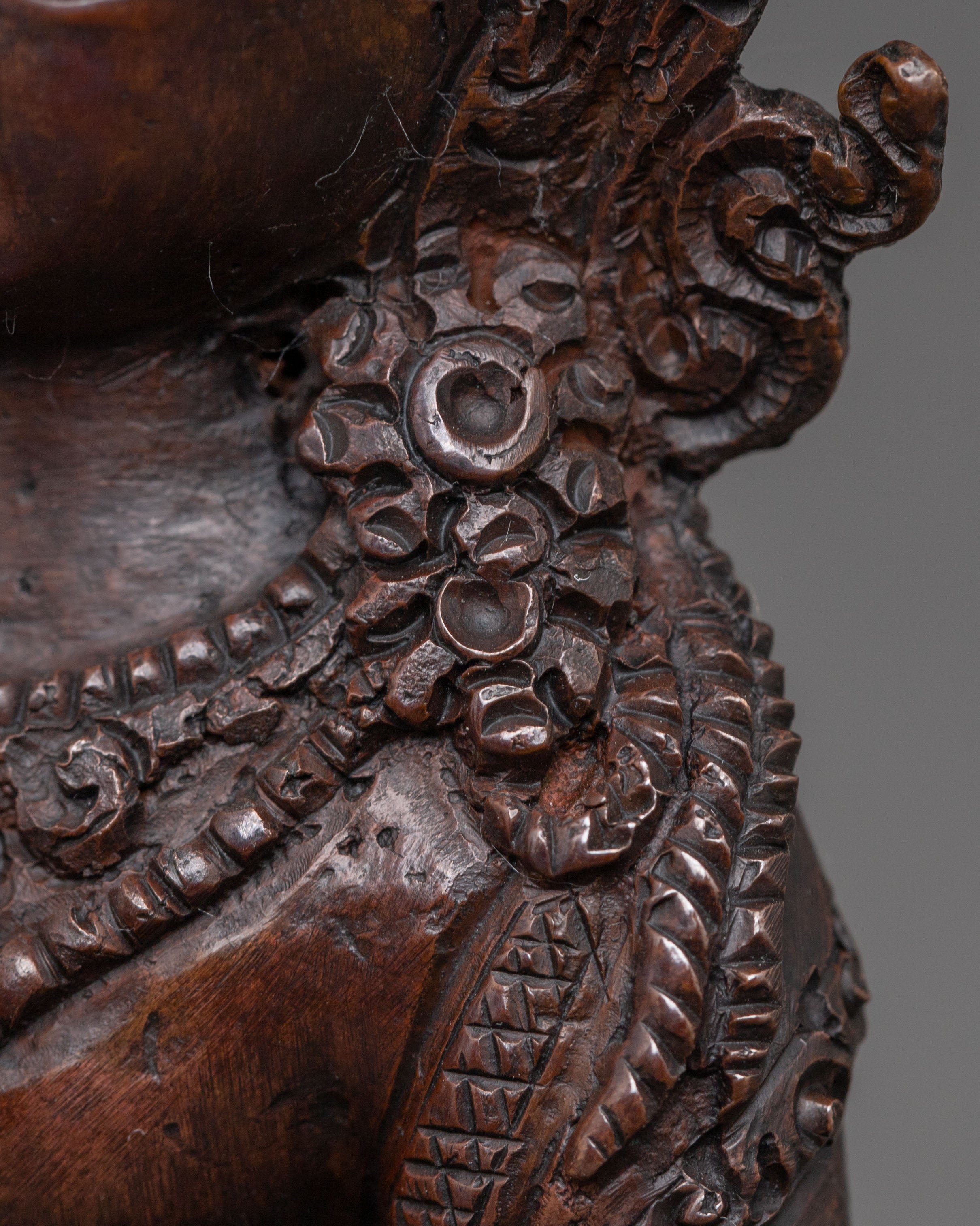 Handcrafted Vajrasattva Oxidized Statue | Tibetan Buddhist Purification