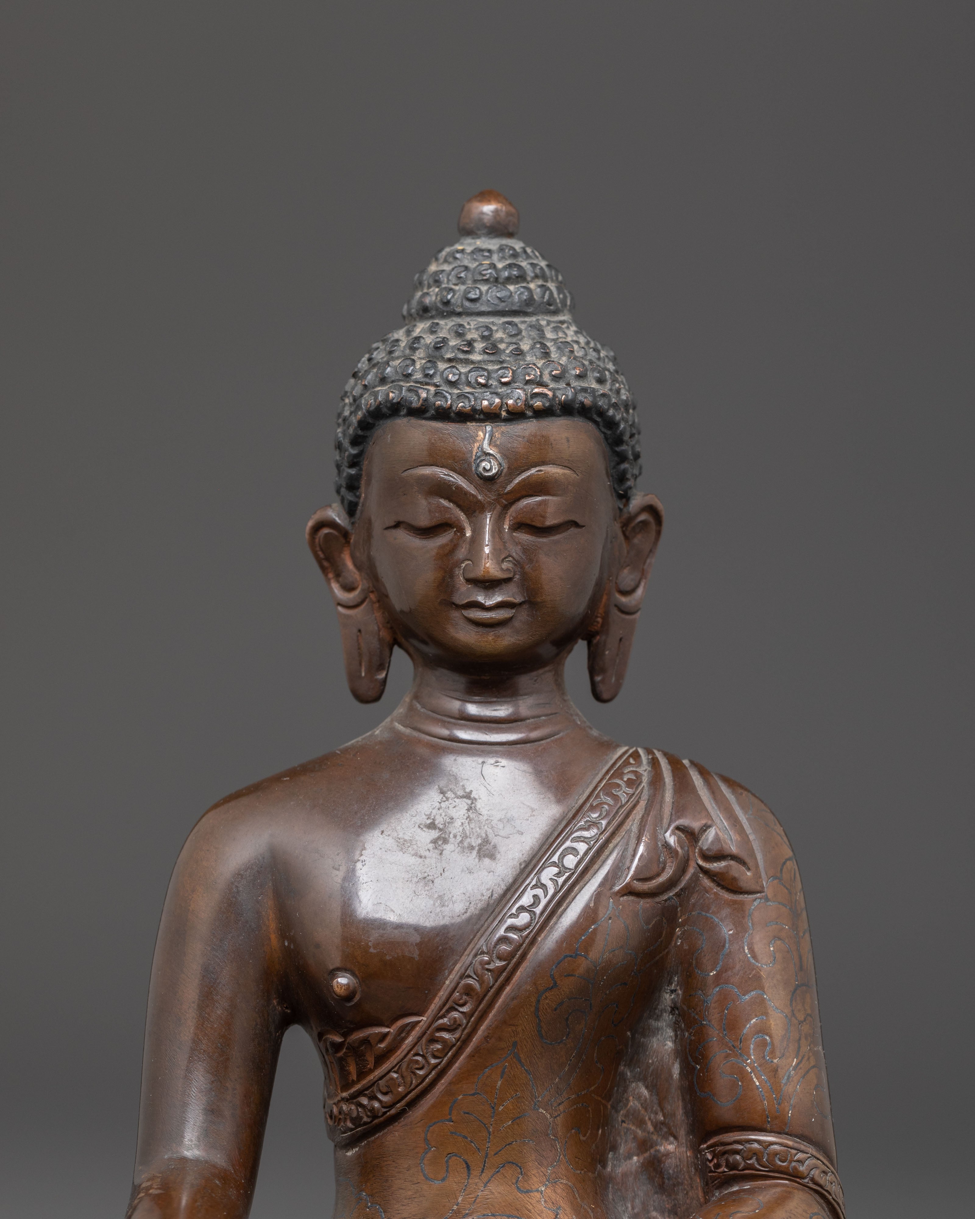 Siddhartha Gautama Statue: Founder of Dharma | Himalayan Sculpture