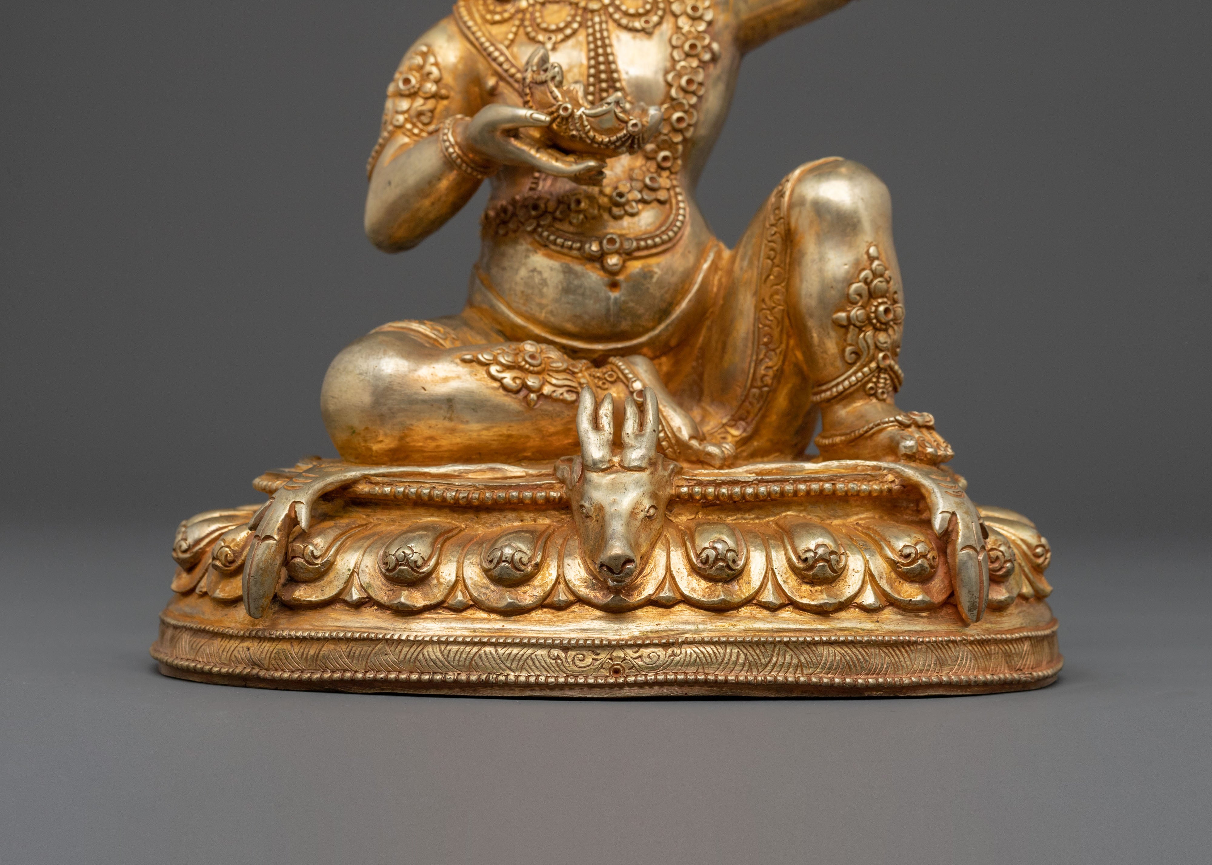 Virupa Lineage Master Statue | Buddhist Altar Sculpture