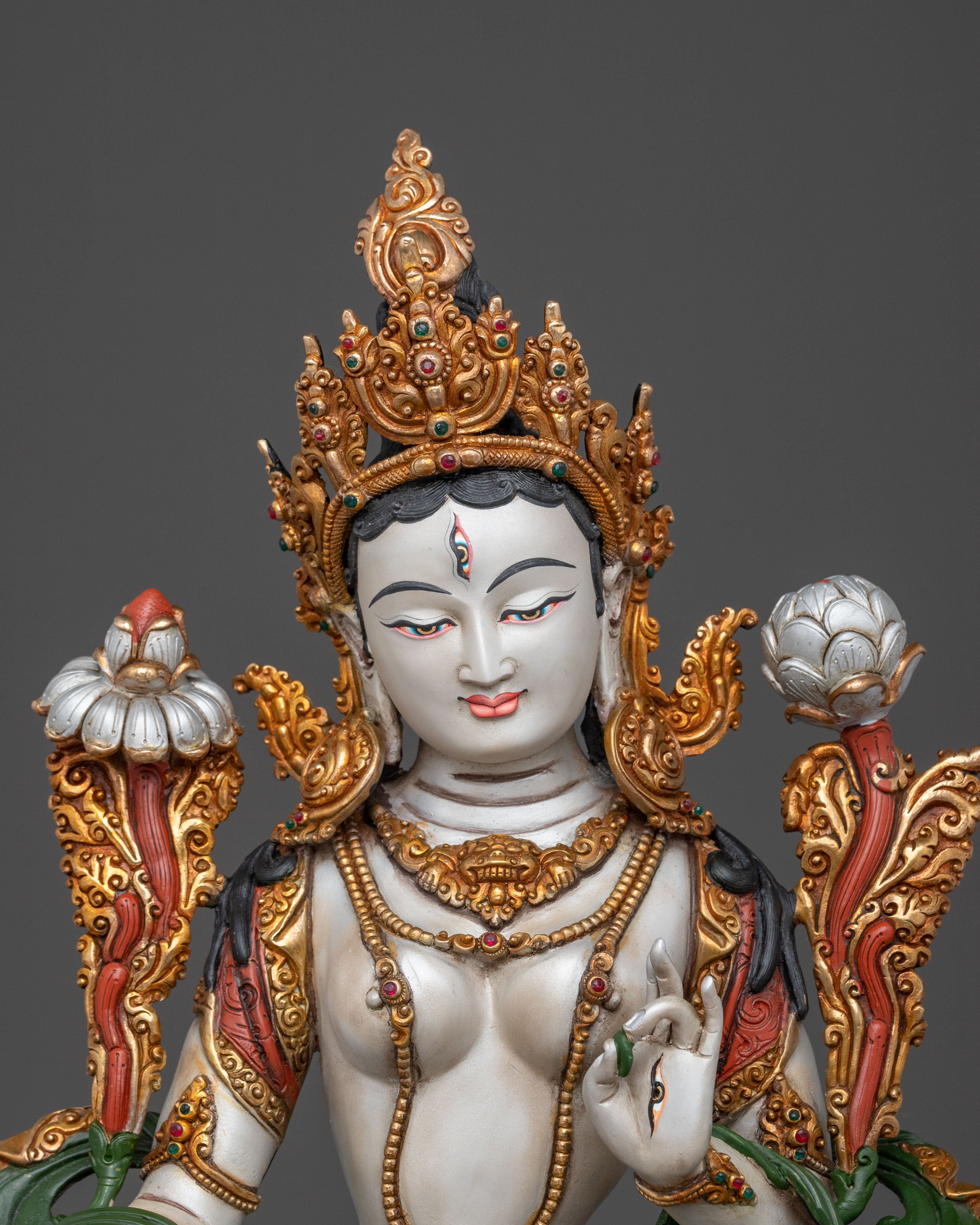 White Tara Long Life Statue | Spiritual Healing