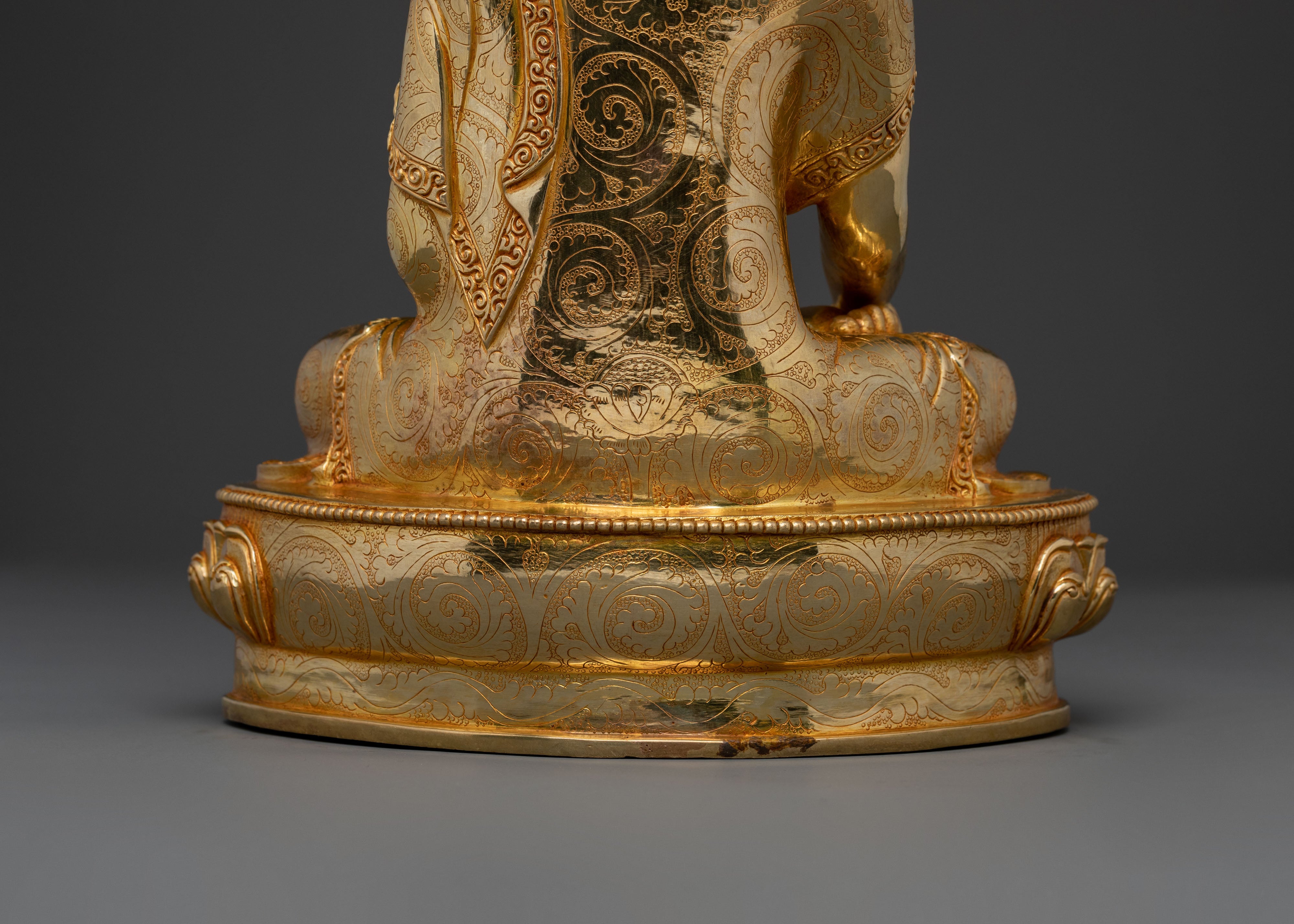 Peaceful Shakyamuni Buddha Sacred Figurine