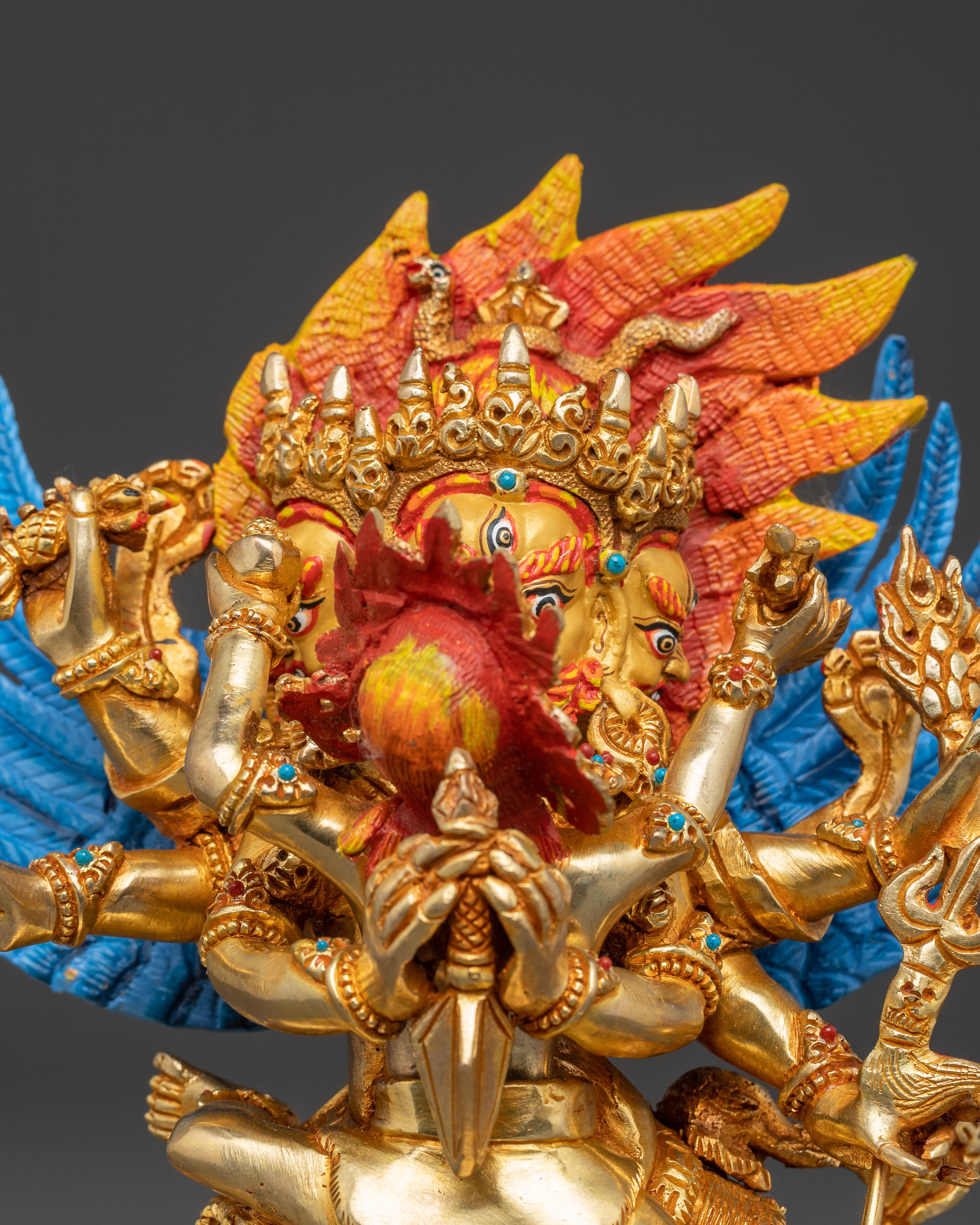 Vajrakilaya Statue: Most Powerful Wrathful Deities | Tibetan Buddhist Art