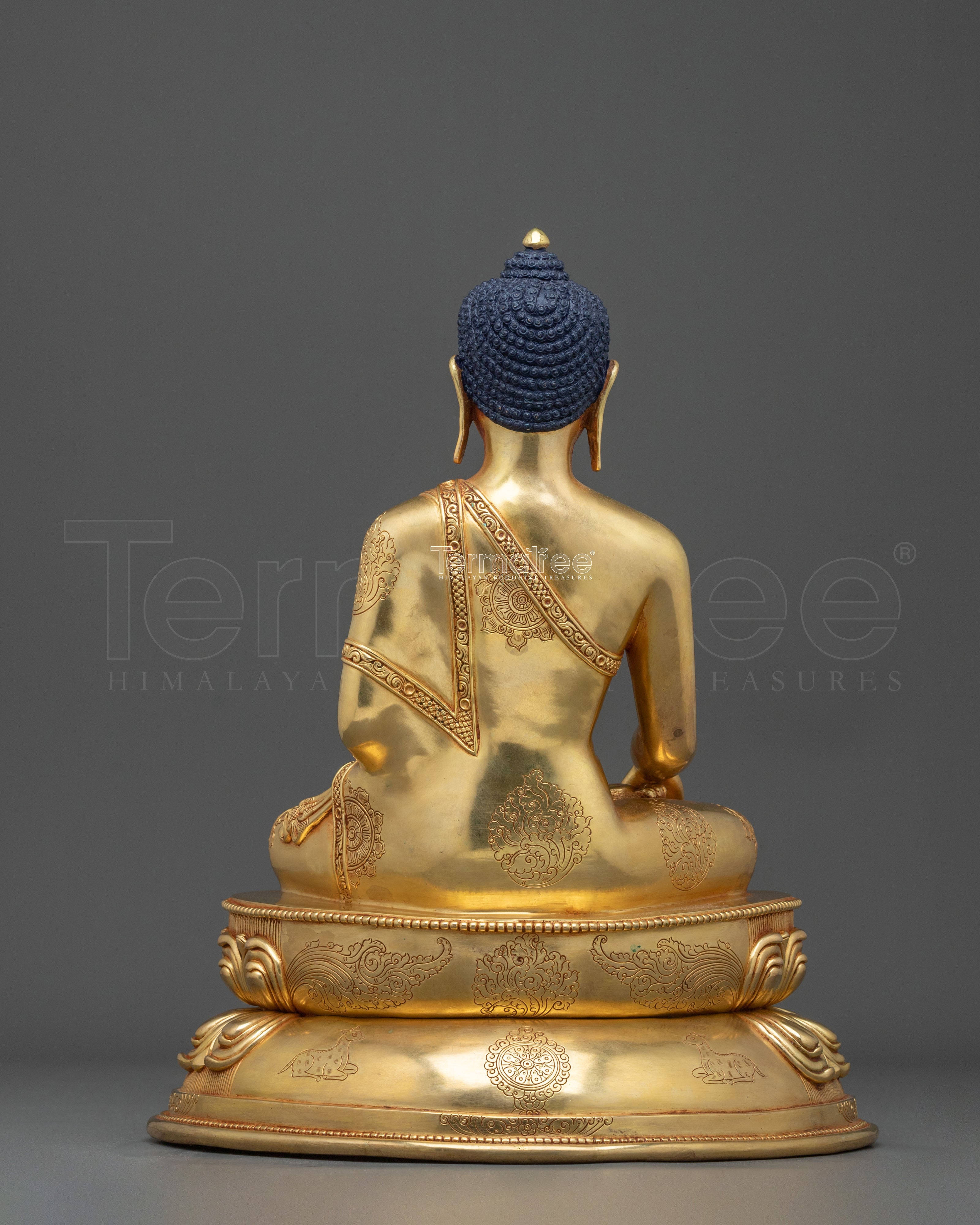Traditional Buddhist Altar Statue of Shakyamuni Buddha